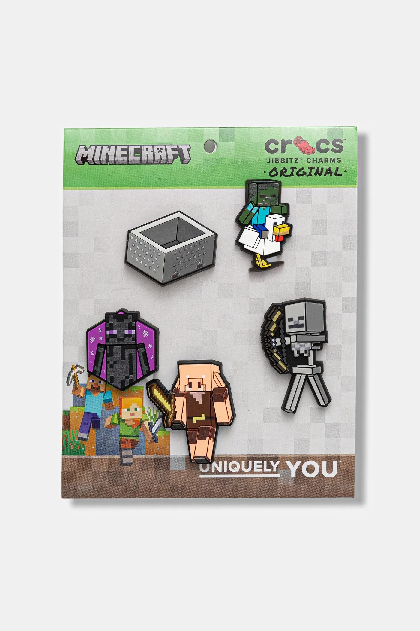 Булавки для обуви Minecraft, 5 шт.