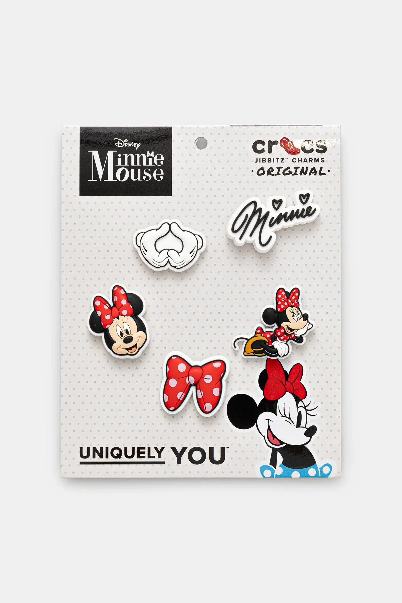Булавки для обуви Minnie Dress 5 шт, в упаковке 5 шт.