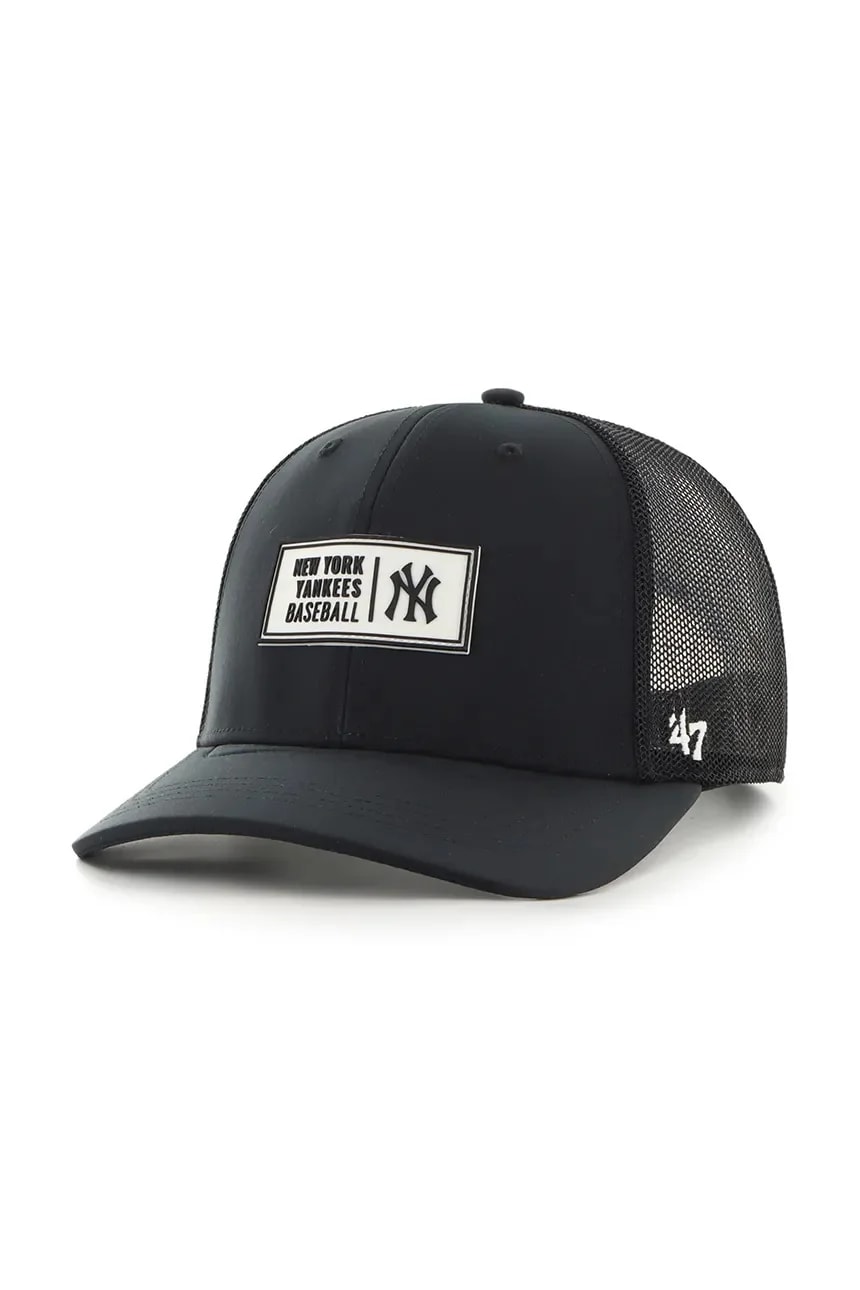 Бейсбольная кепка MLB New York Yankees черная для мужчин