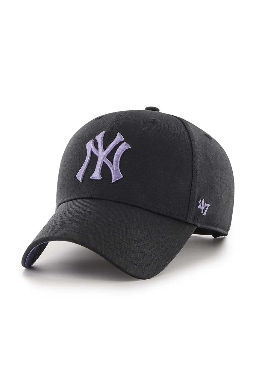 Бейсбольная кепка MLB New York Yankees черная для мужчин