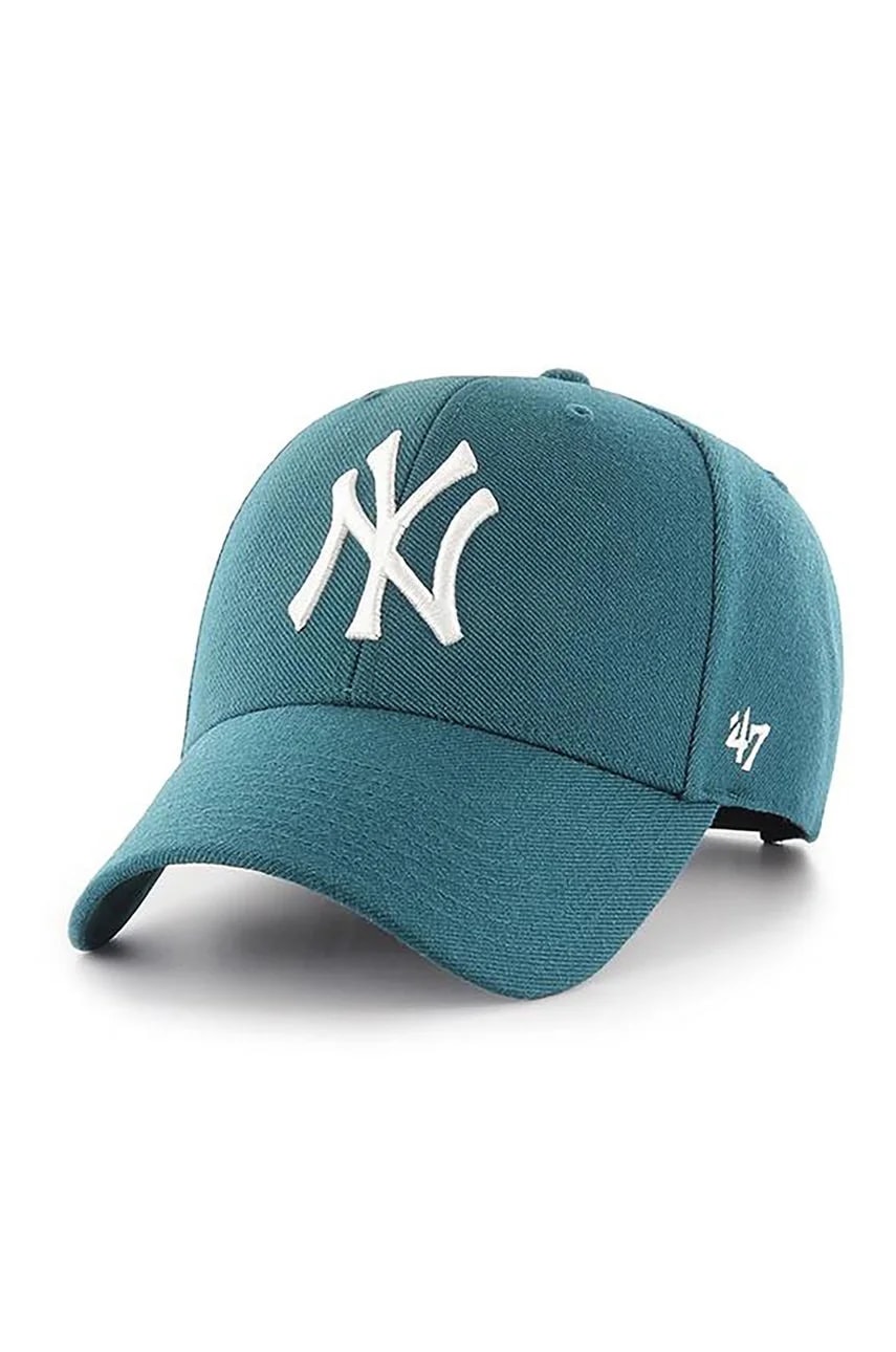 Кепка MLB Нью-Йорк Янкиз бирюзовая для мужчин