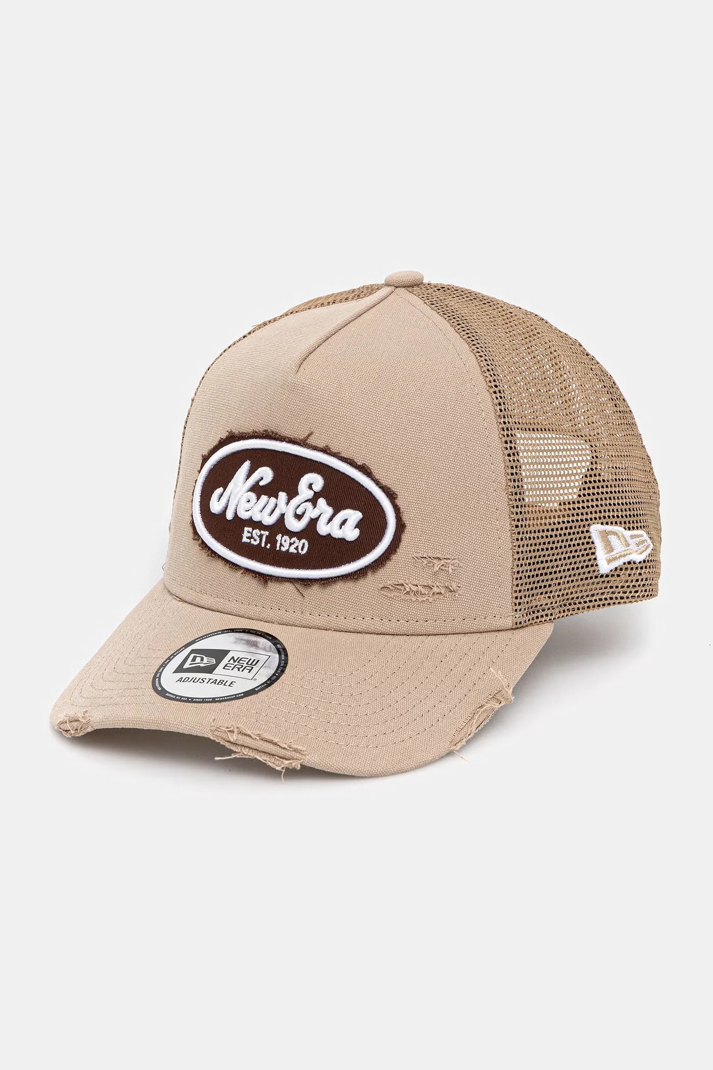 Бейсбольная кепка OVAL CANVAS DISTRESS TRUCKER