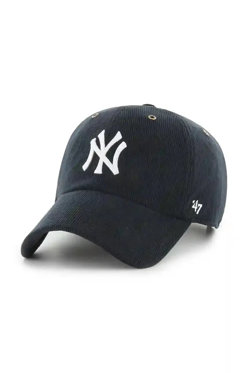 Вельветовая бейсболка MLB New York Yankees