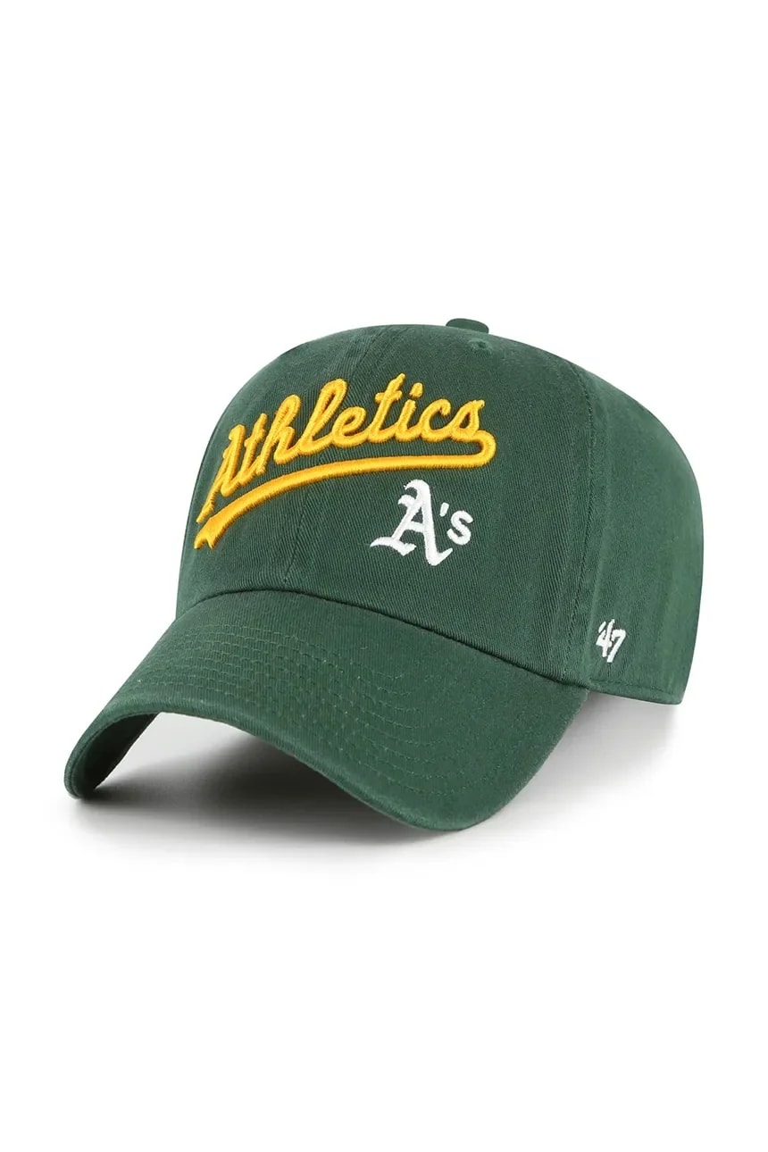 Хлопковая бейсболка MLB Athletics