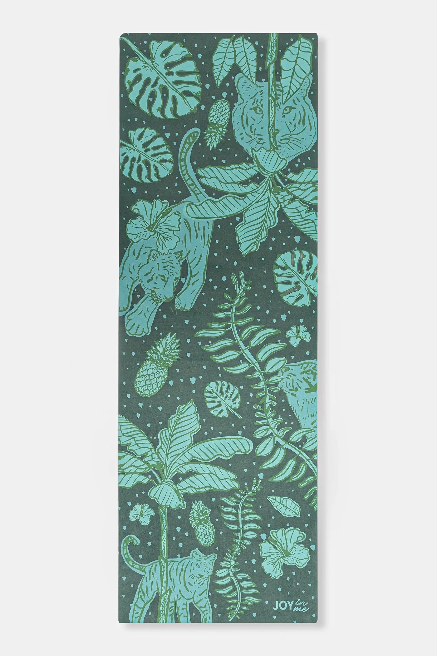 Коврик для йоги FLOW Jungle Green