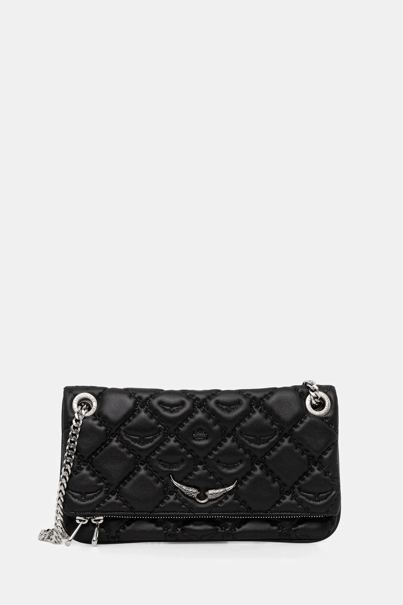 Кожаная сумка ROCK II QUILTED MONOGRAM