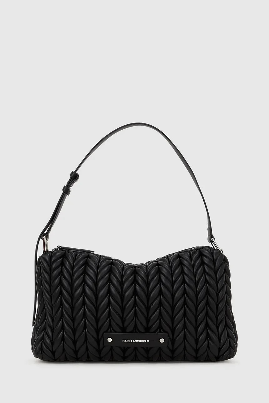 сумка K/WEAVE черная для женщин