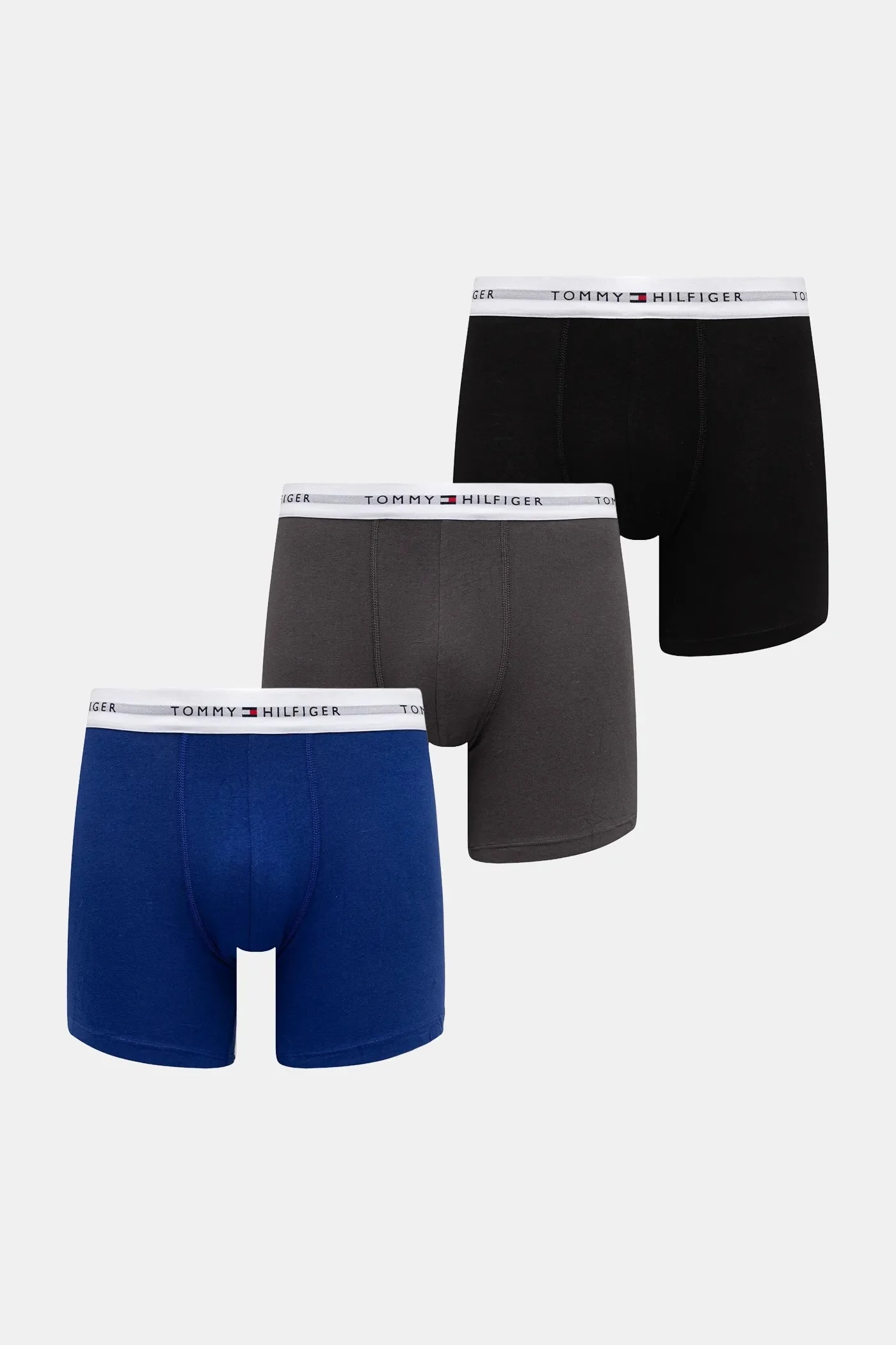 Комплект из трех боксеров синий для мужчин