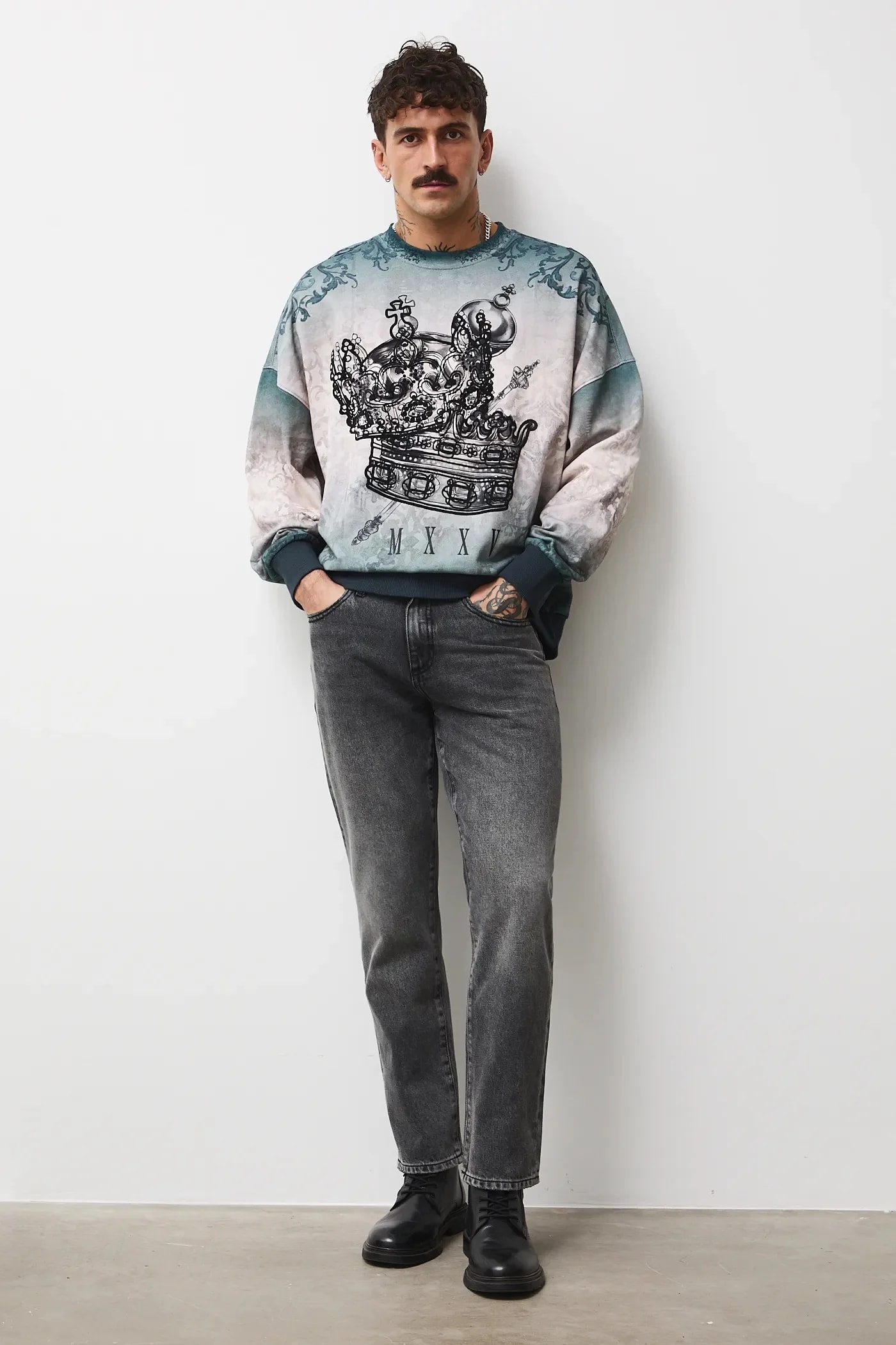 Хлопковая толстовка многоцветный для мужчин