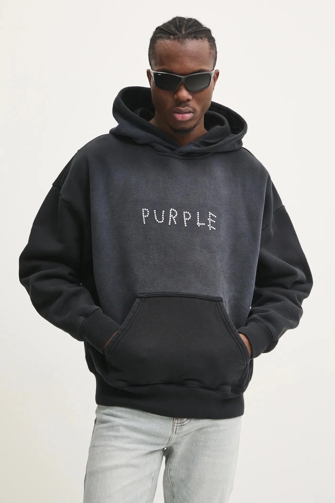 Хлопковая толстовка HWT FLEECE PO HOODY