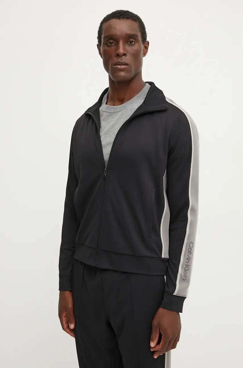 Тренировочная толстовка черная для мужчин