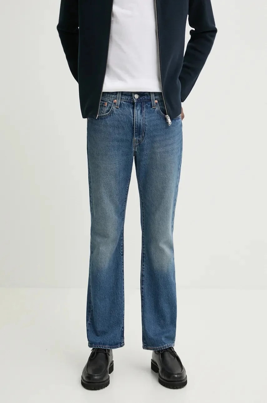 Джинсы 527™ SLIM BOOT CUT синие для мужчин