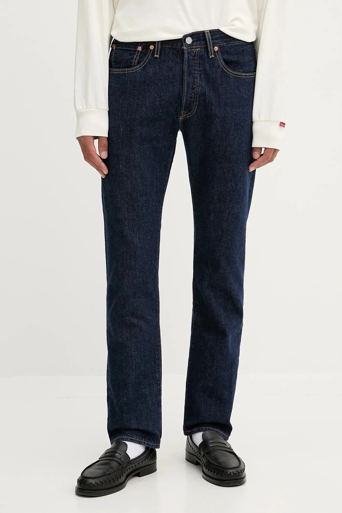 501® джинсы LEVIS®ORIGINAL FIT военно-морской для мужчин