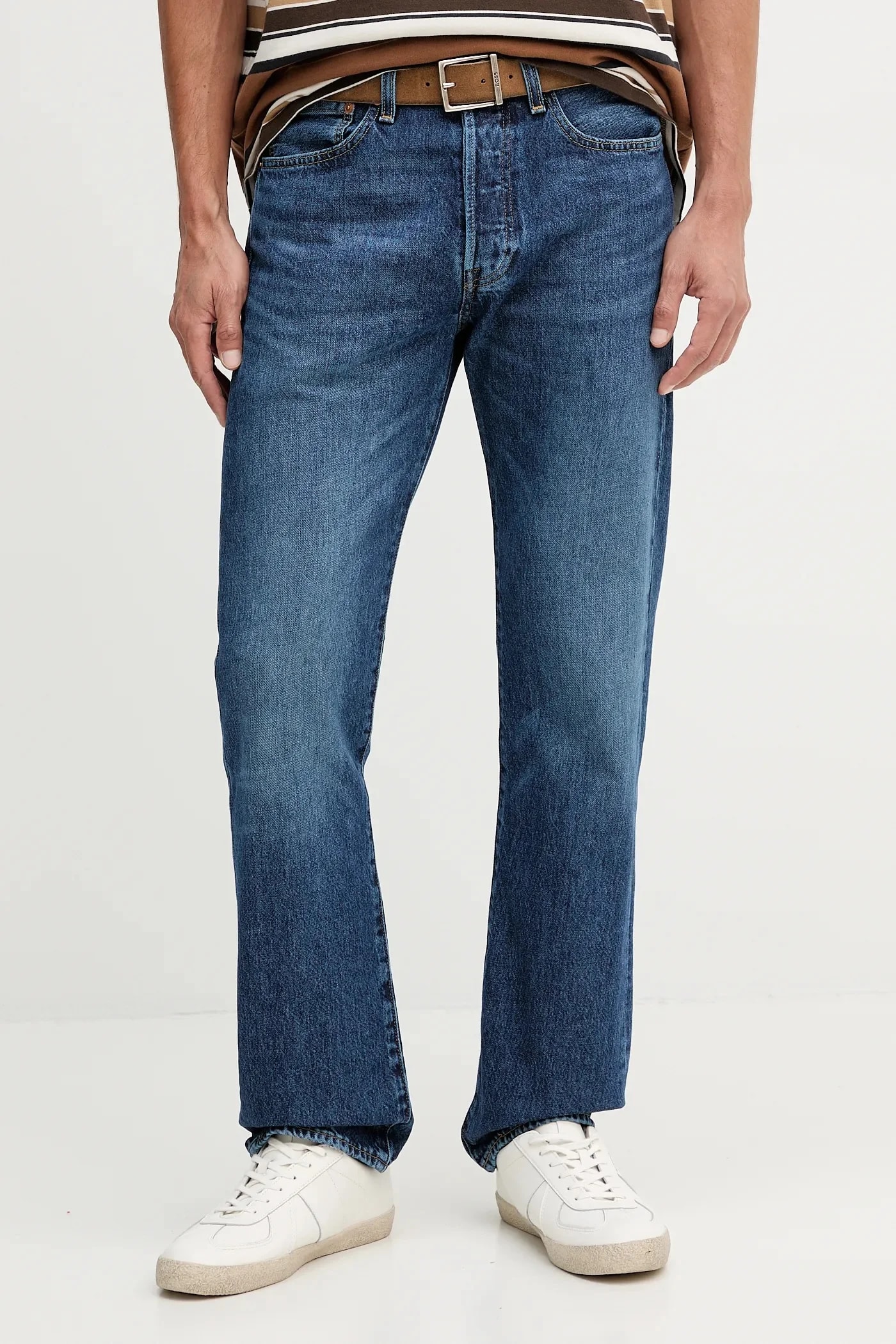 Джинсы 501® LEVIS®ORIGINAL FIT из хлопка
