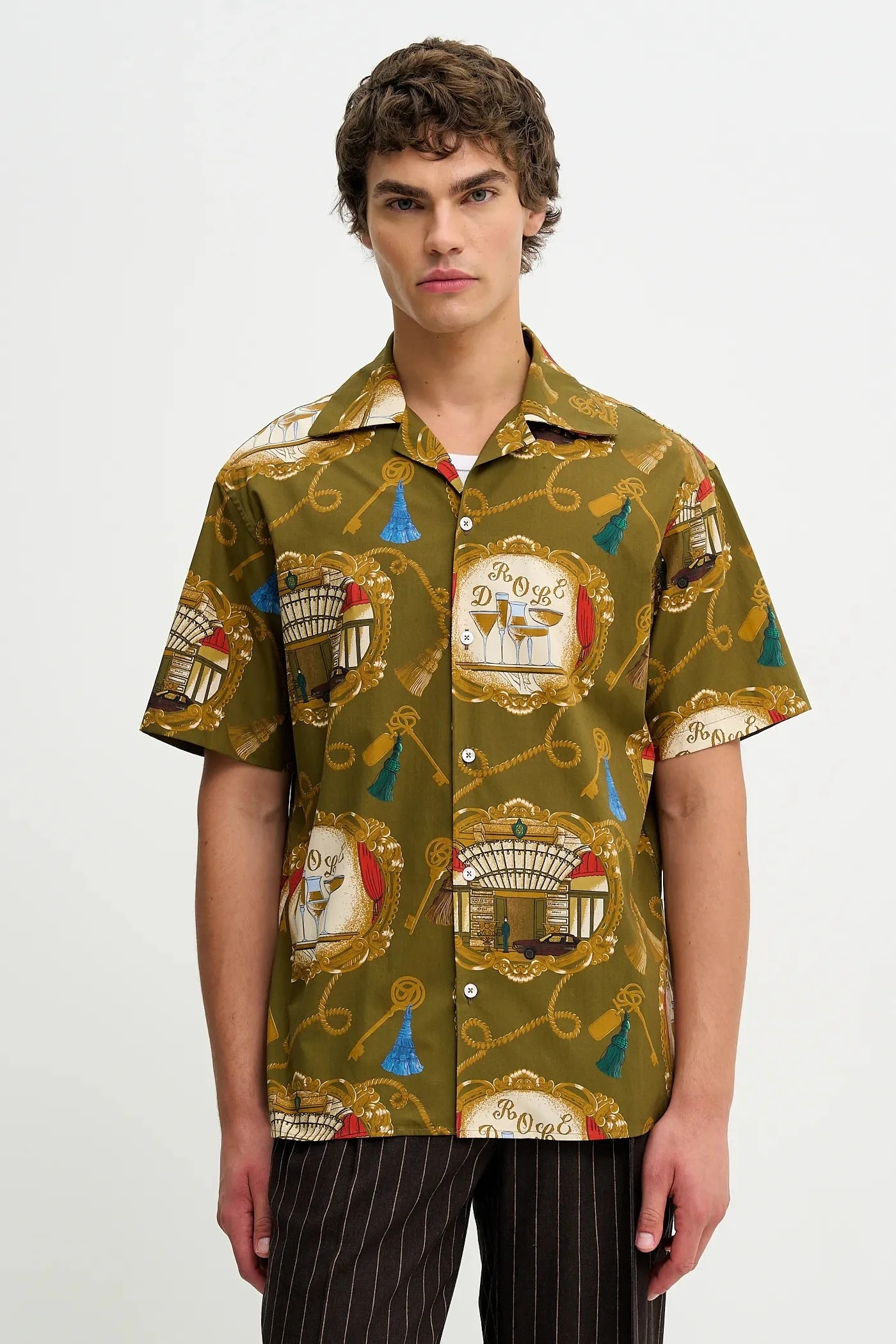 Хлопковая рубашка La Chemise Grand HUtel