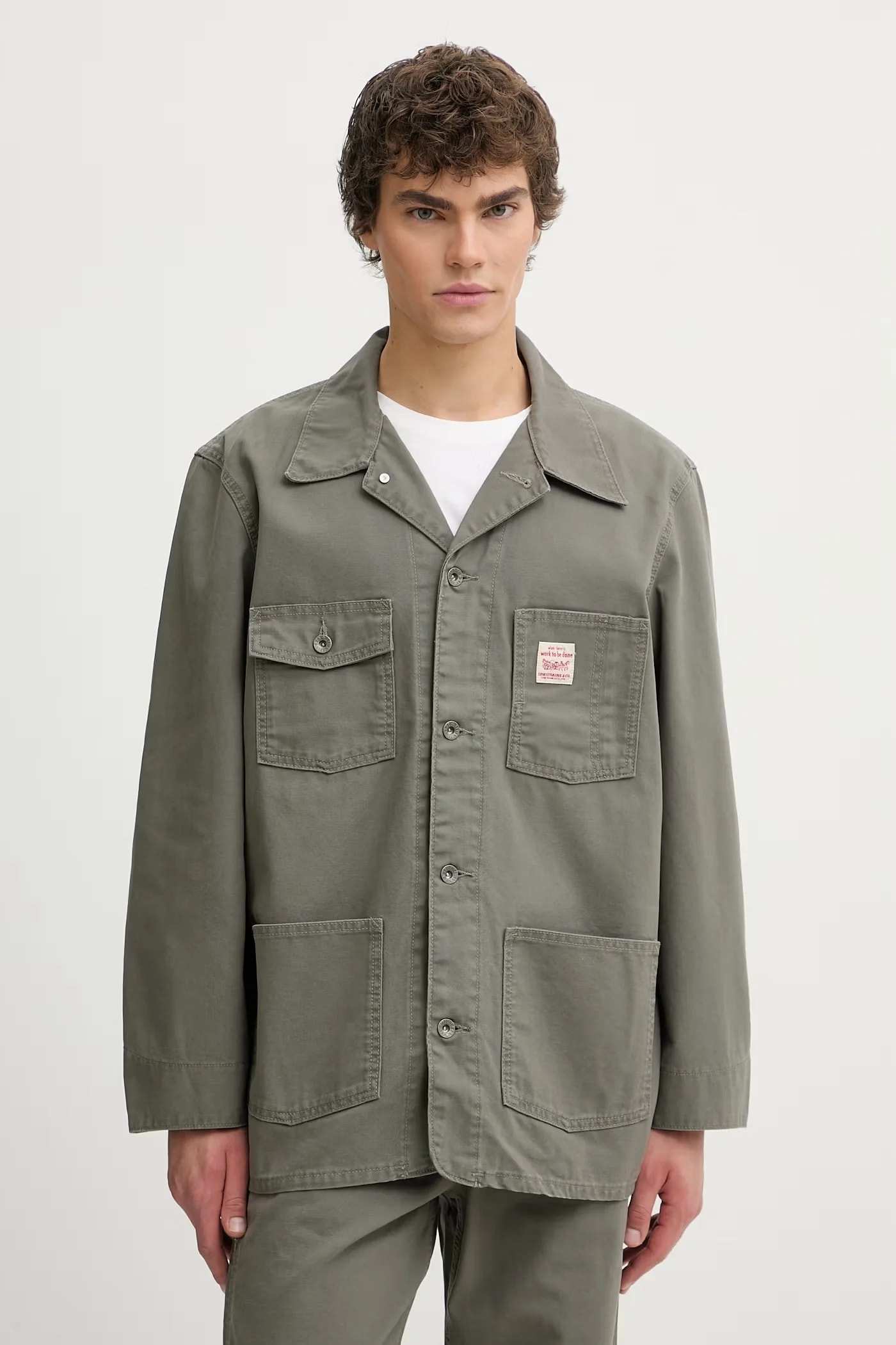 ОБНОВЛЕНО В BROADWAY x WORKWEAR хлопковая куртка