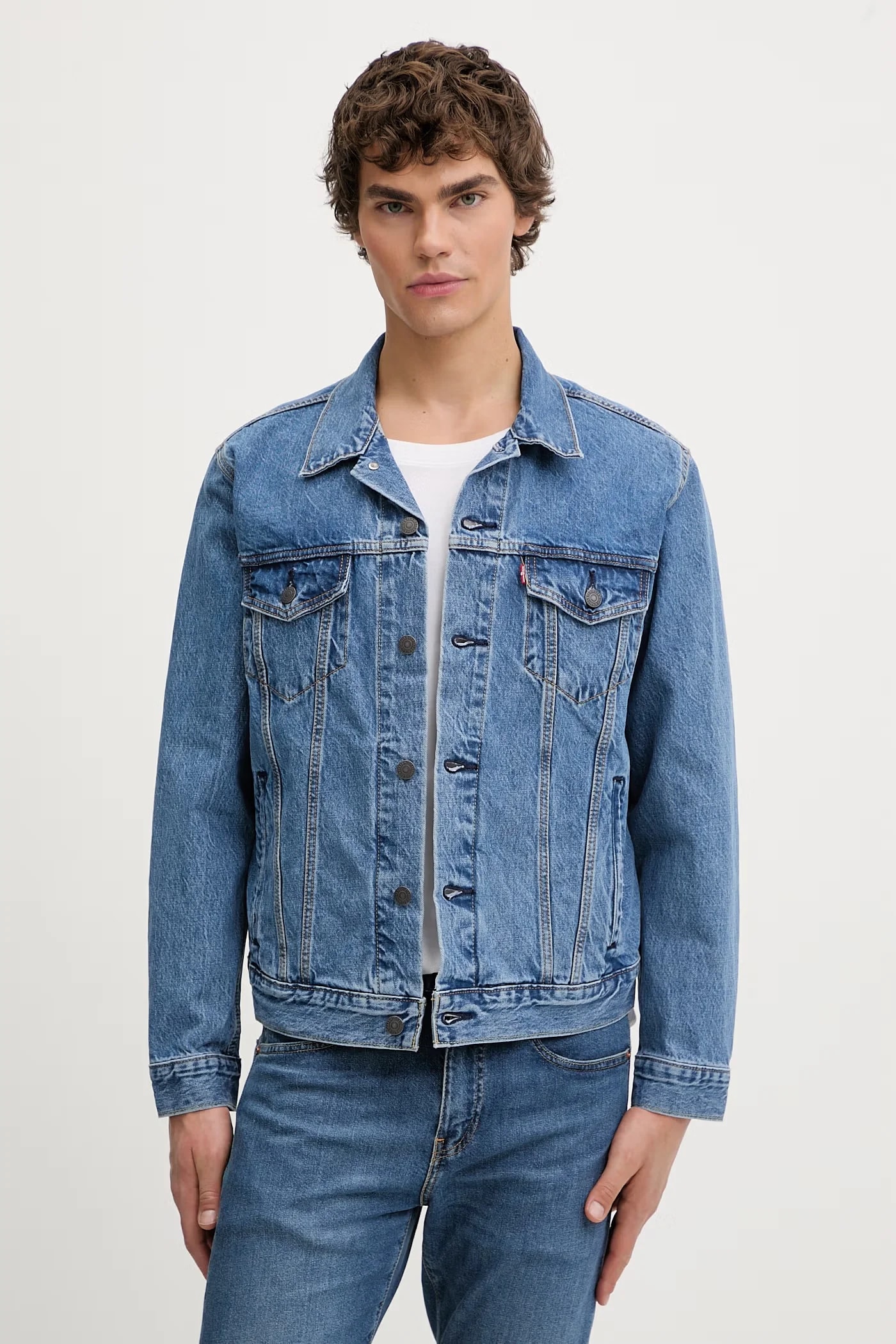 THE JACKET джинсовая куртка из хлопка