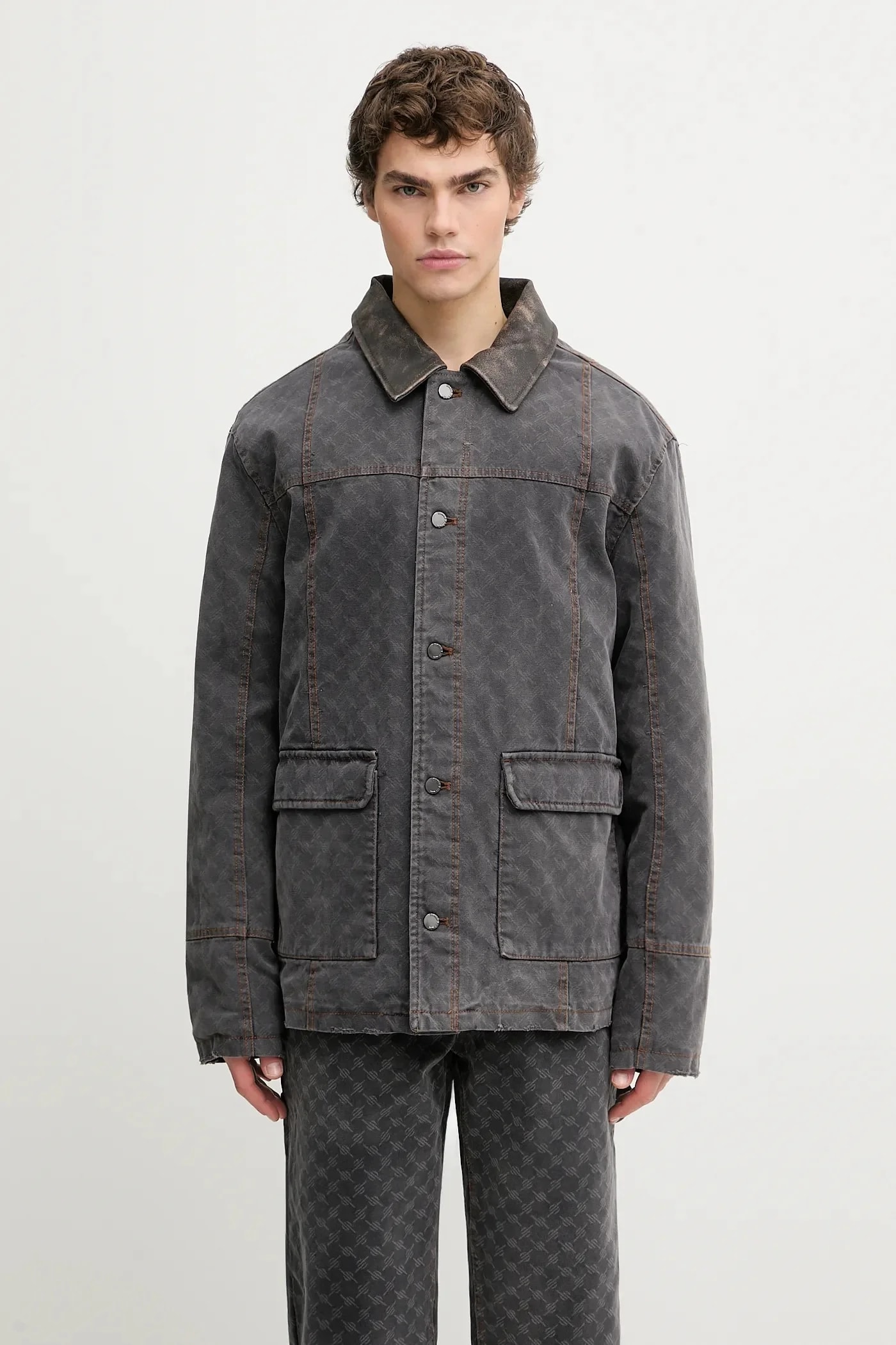 Хлопковая куртка Monogram Workwear