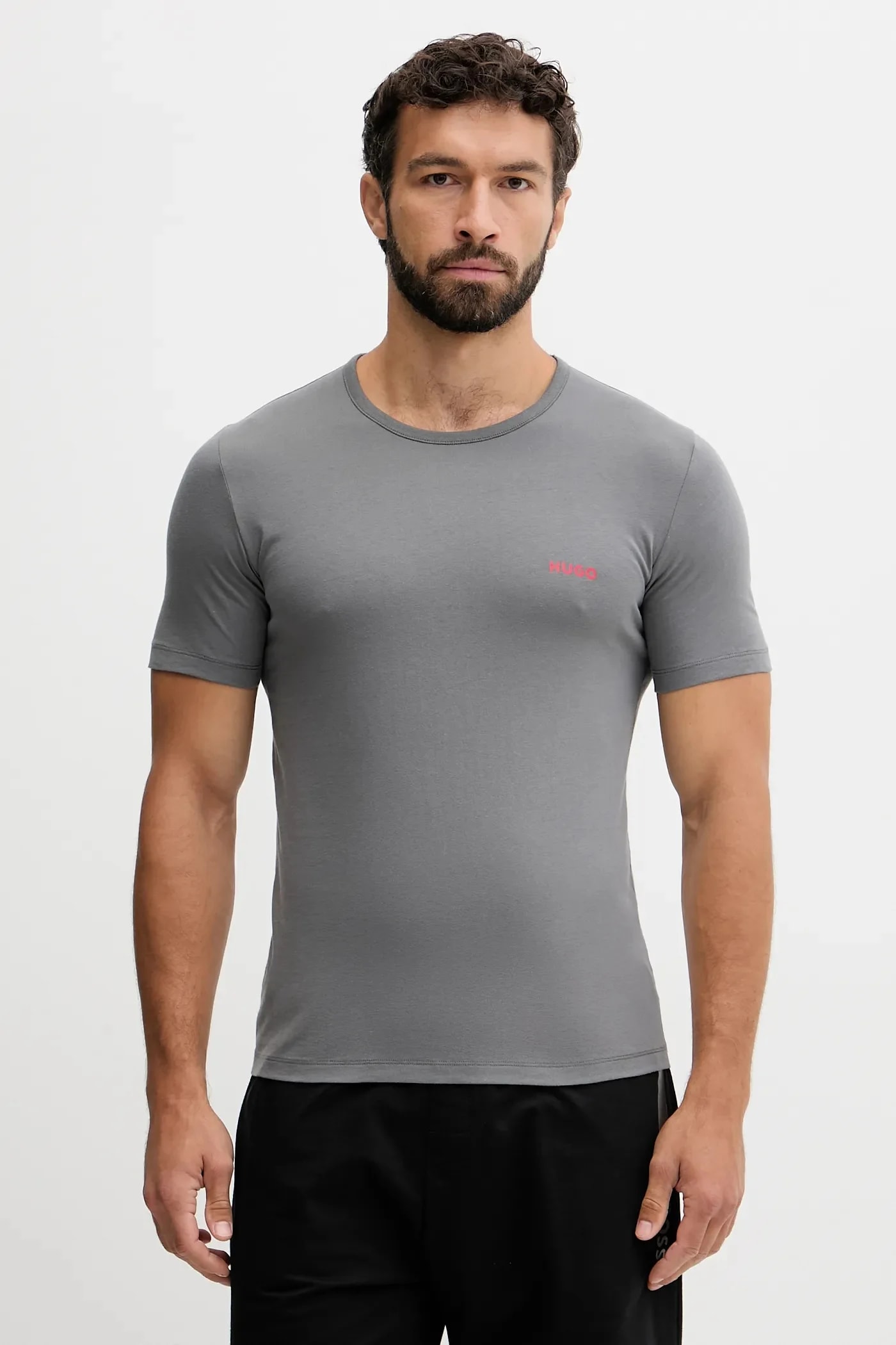Комплект из 3 хлопковых футболок T-SHIRT RN TRIPLET P белый для мужчин