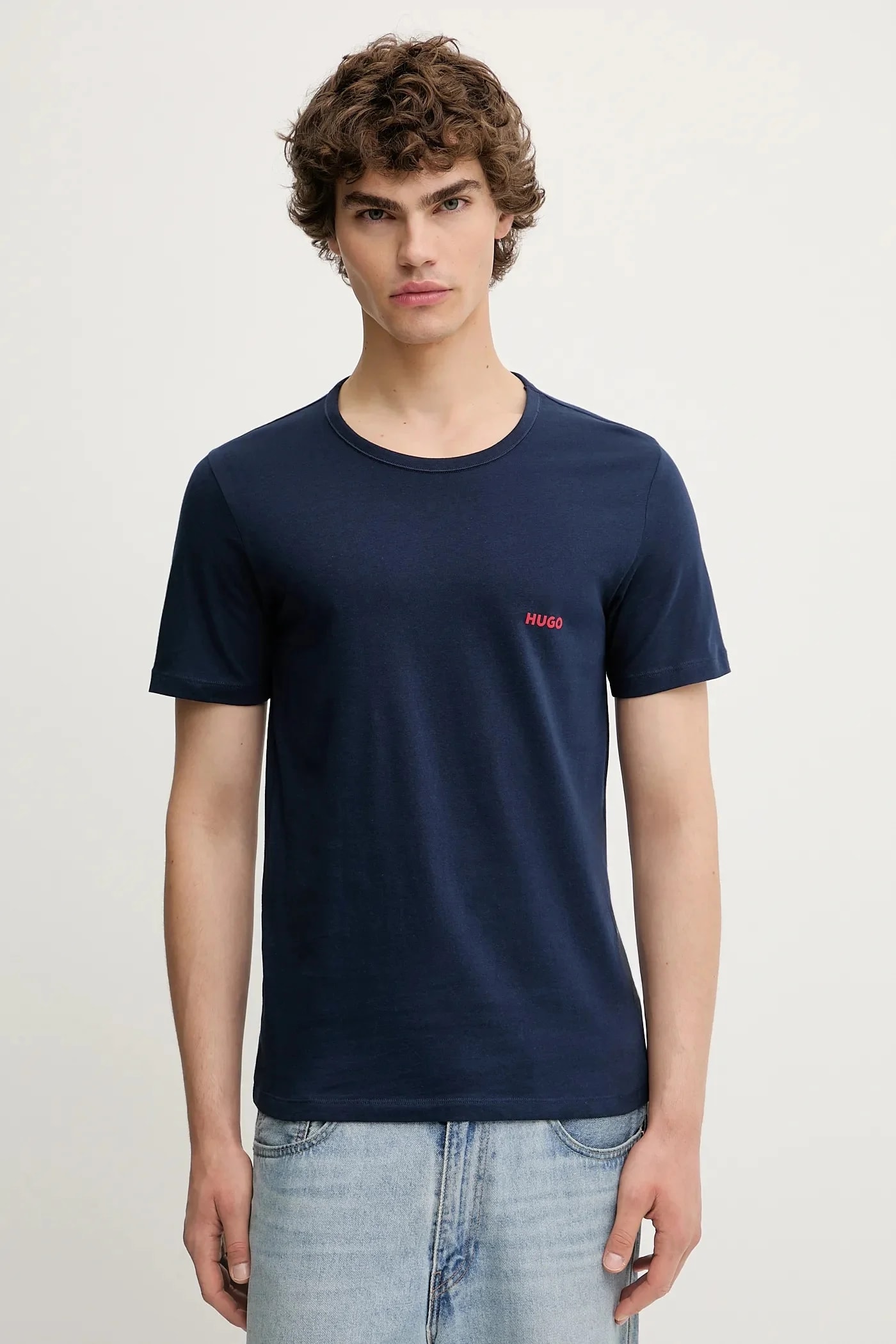 Комплект из 3 хлопковых футболок T-SHIRT RN TRIPLET P военно-морской для мужчин