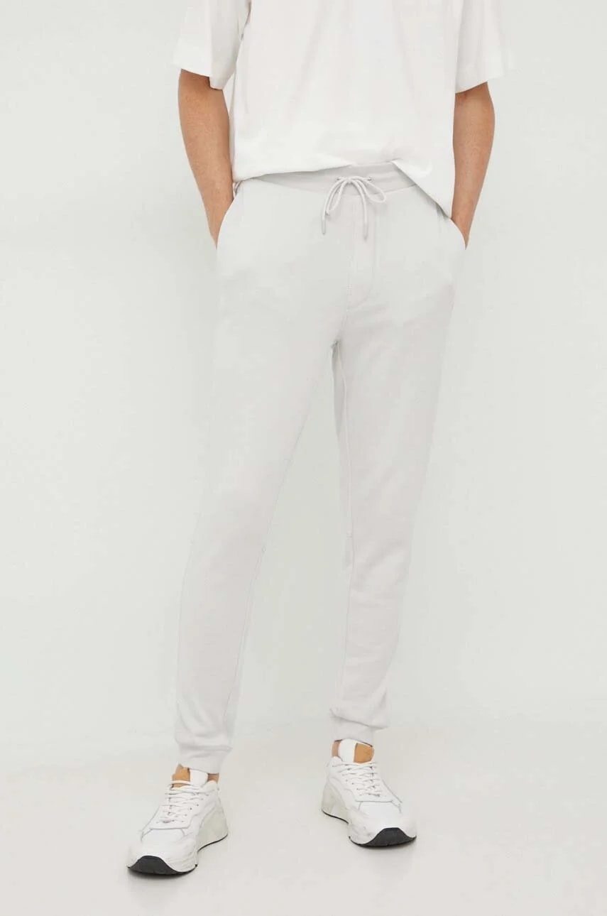 BOSS спортивные штаны из хлопка BOSS CASUAL