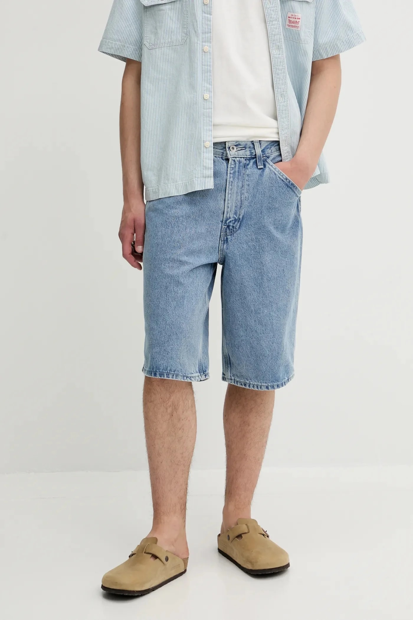 Джинсовые шорты 568 LOOSE CRPNTR SHORTS