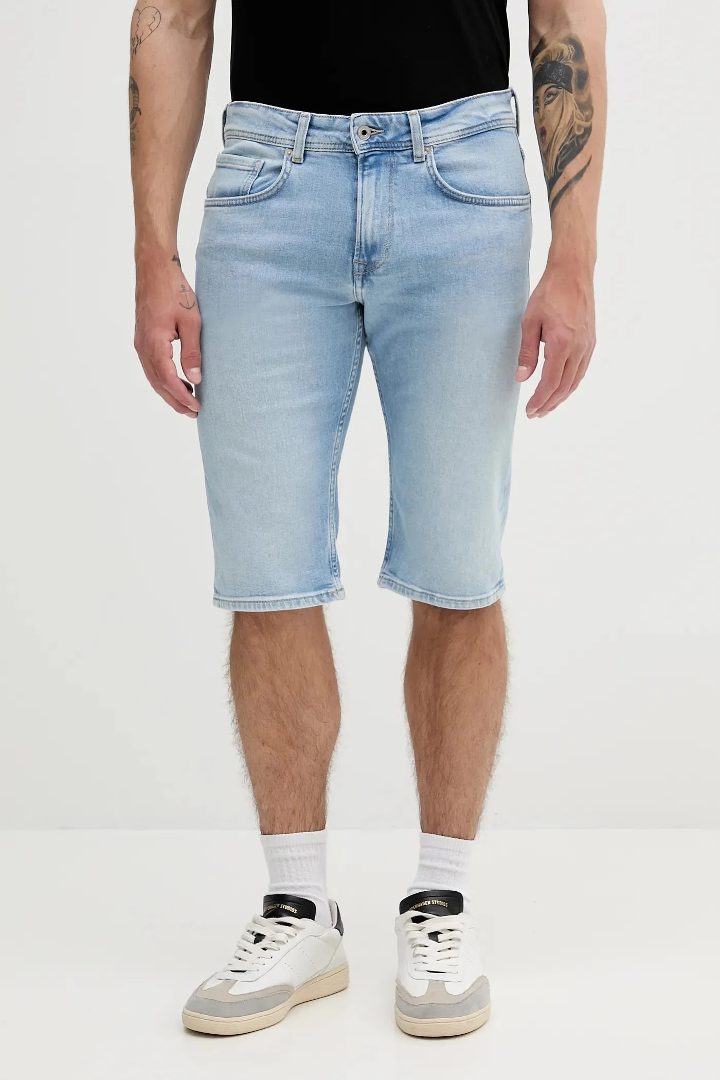 Джинсовые шорты STRAIGHT SHORT CASH