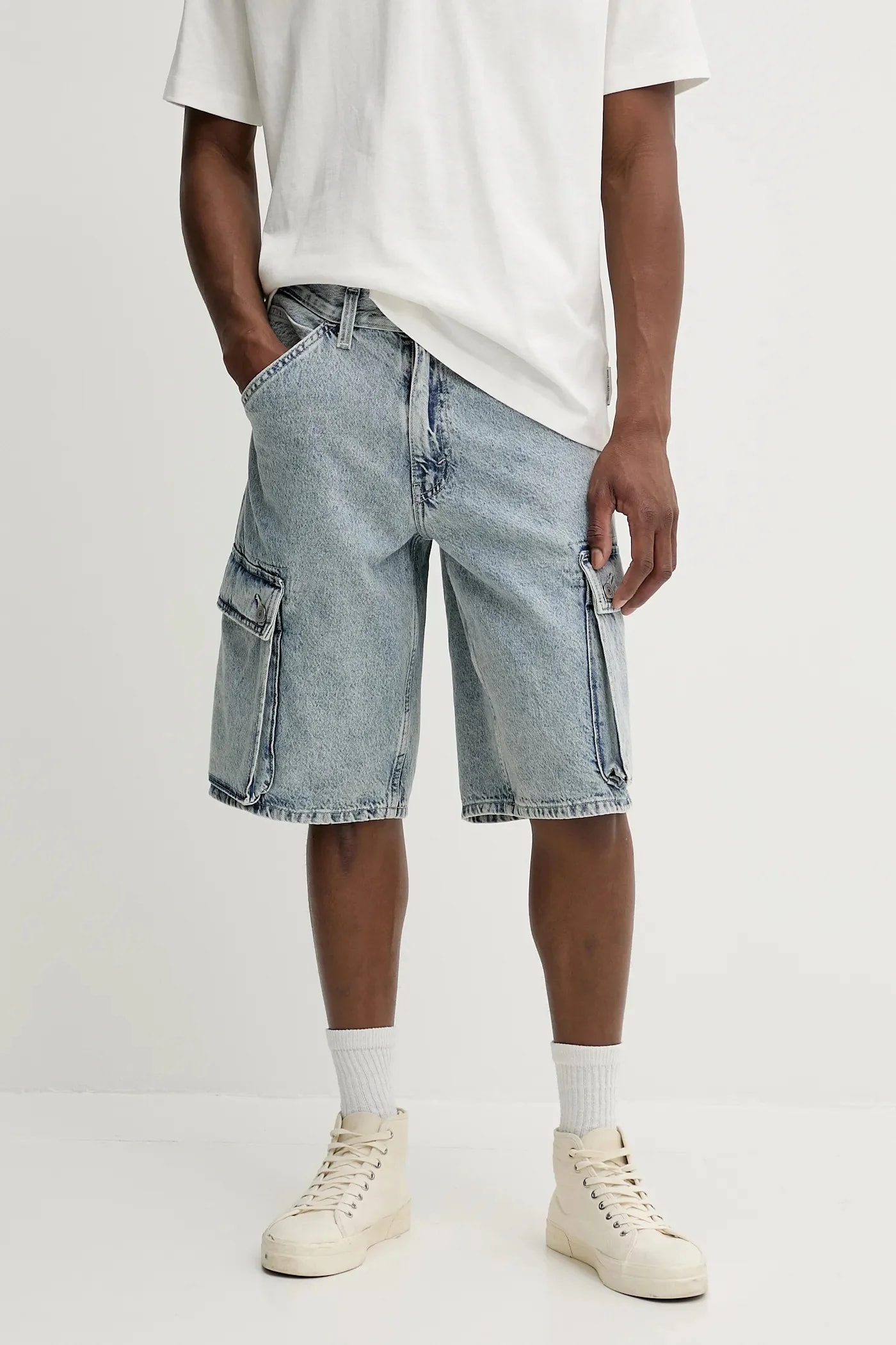 Джинсовые шорты 478 BAGGY CARGO SHORTS