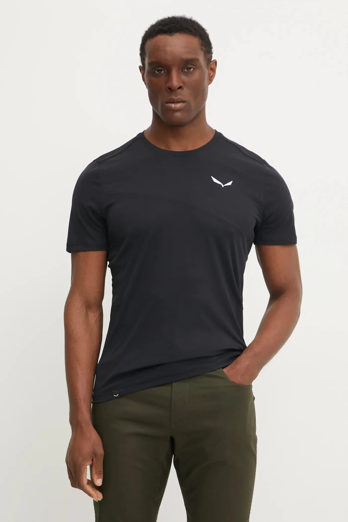 Спортивная футболка Puez Sporty Dry черная для мужчин