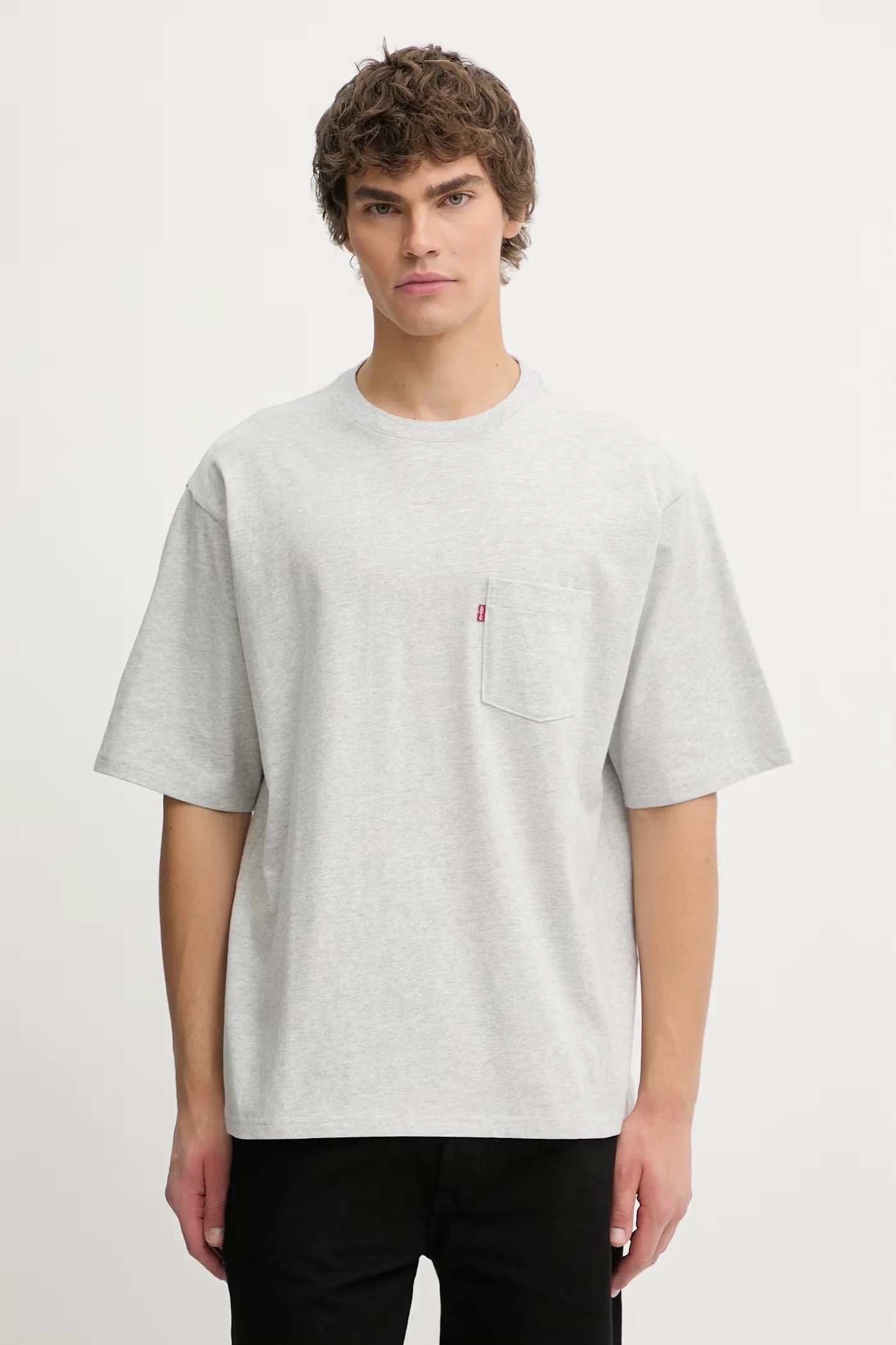 Хлопковая футболка HALF SLV PKT
