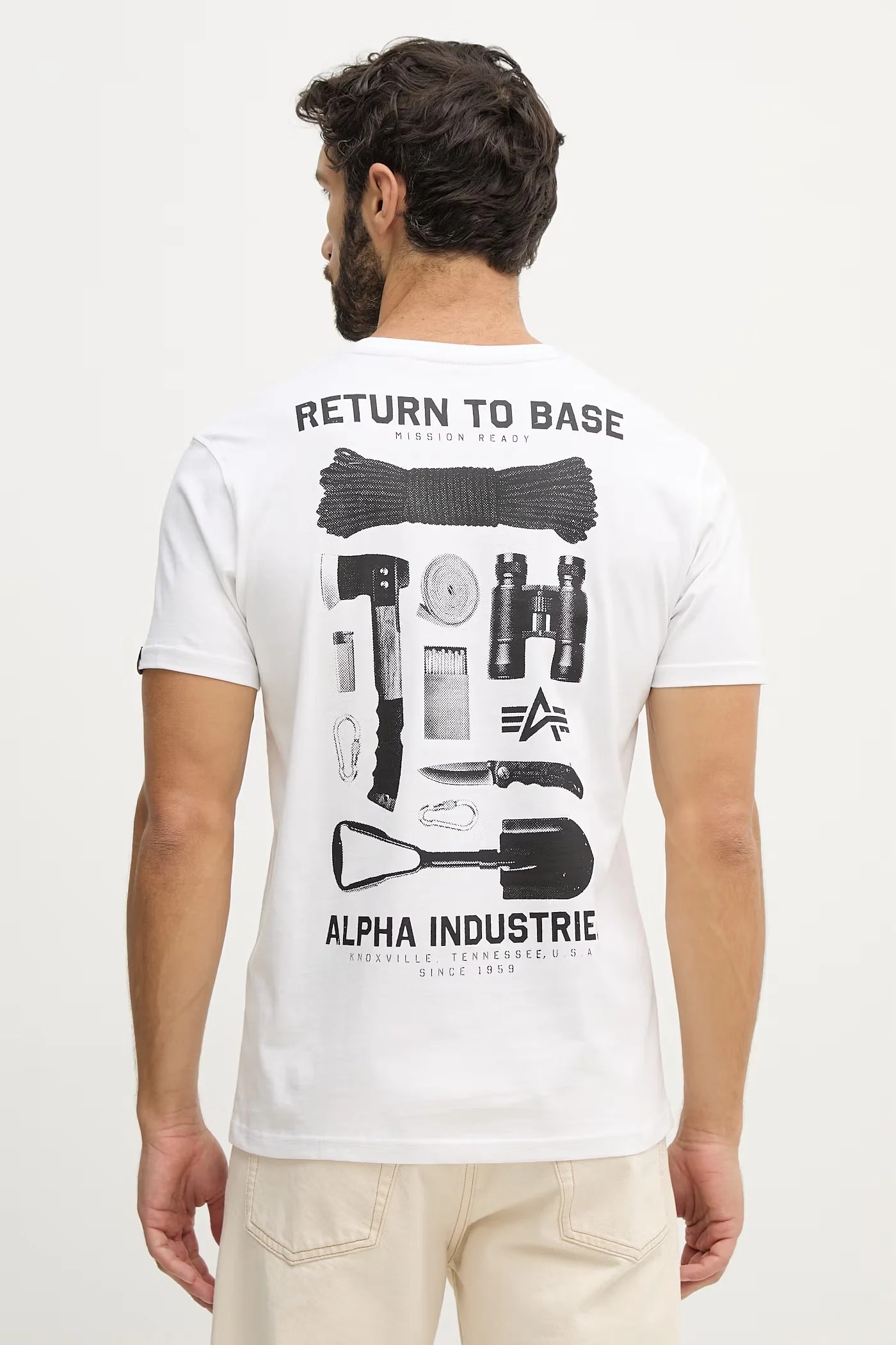 Хлопковая футболка Return To Base