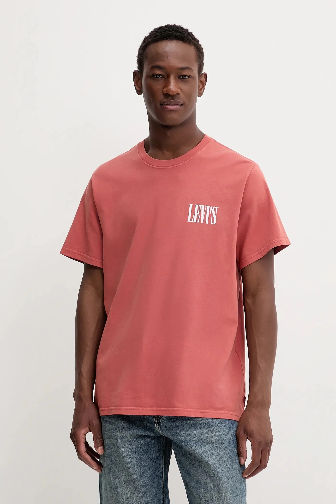 Мужская базовая футболка из хлопка RELAXED FIT TEE