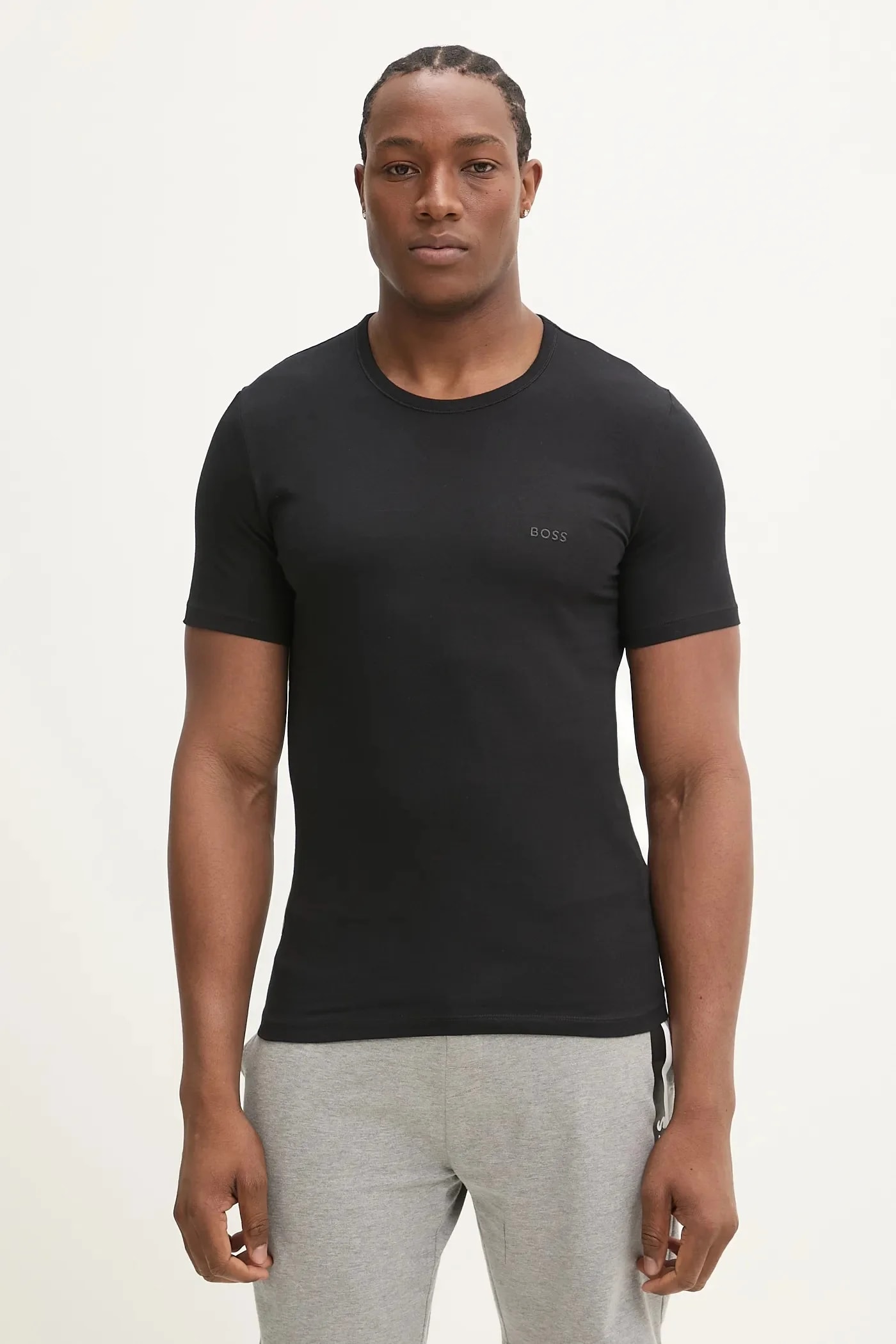 Комплект из 3 футболок из хлопка TShirtRN 3P Classic черная для мужчин