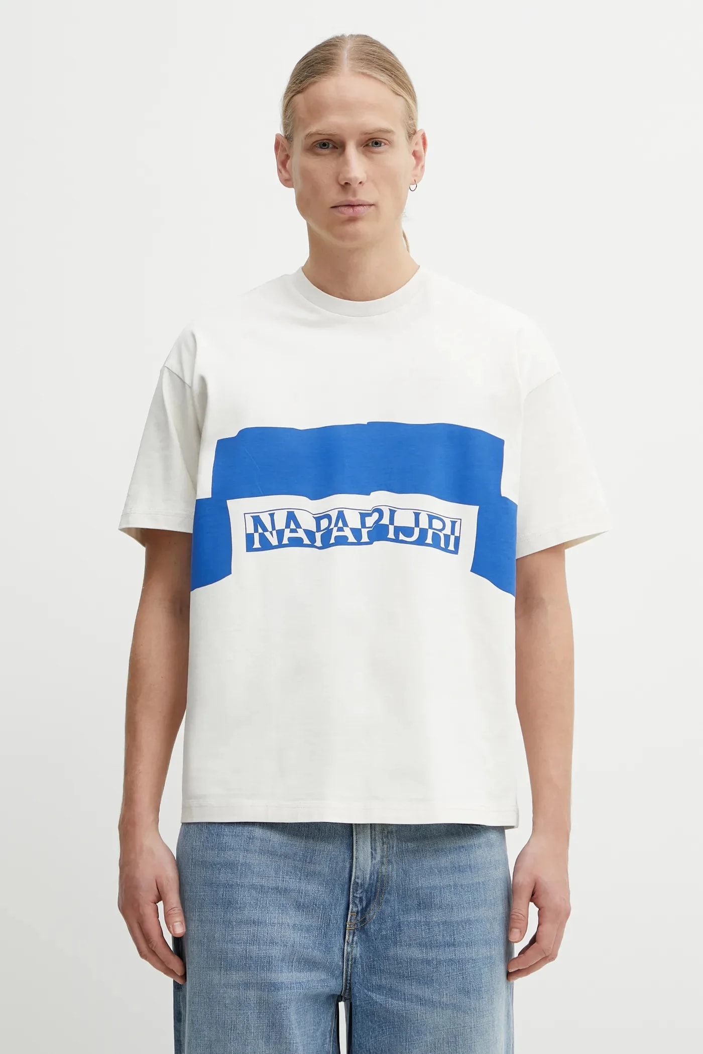 Хлопковая футболка Napapijri x Martine Rose