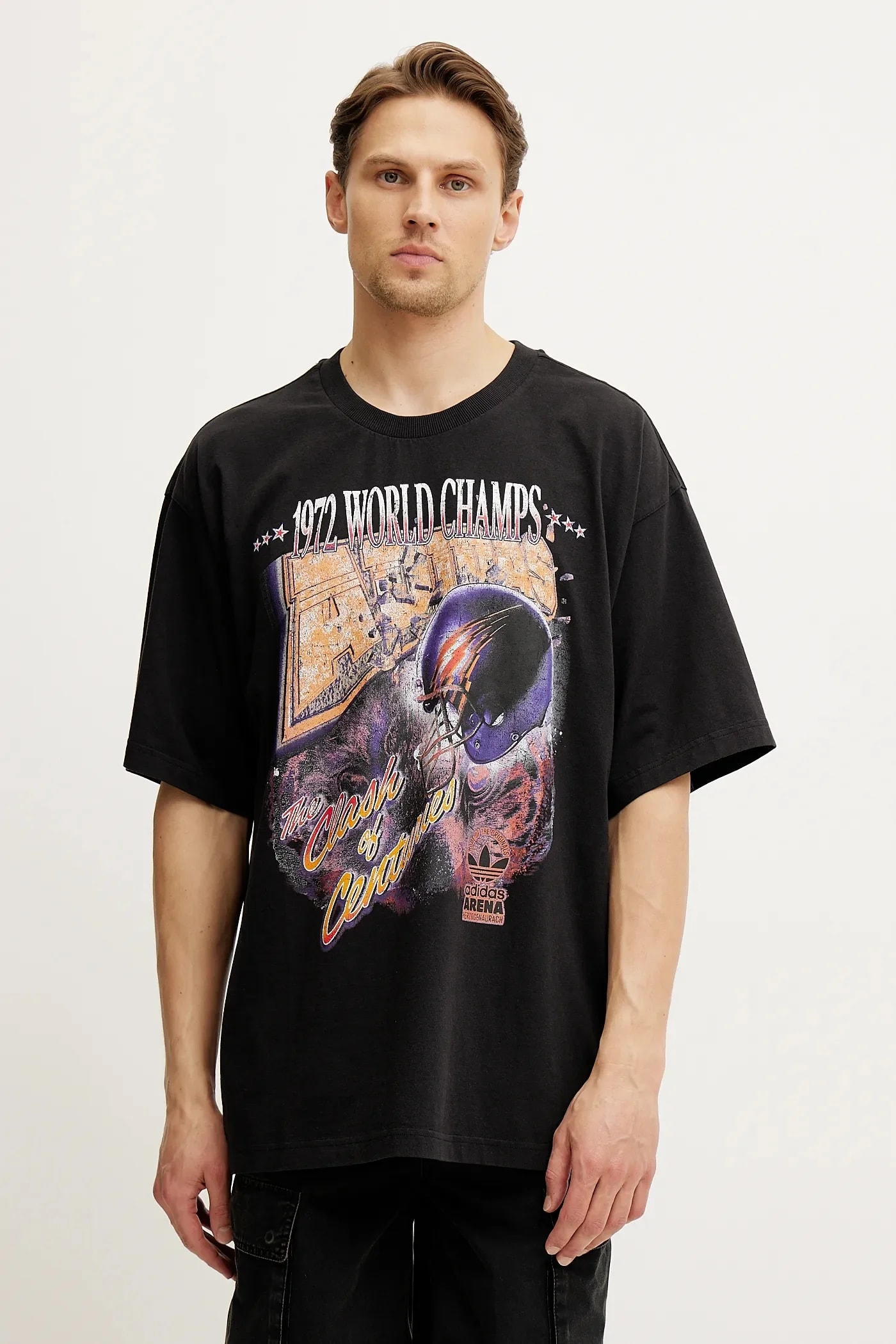 Хлопковая футболка GRAPHIC SS TEE