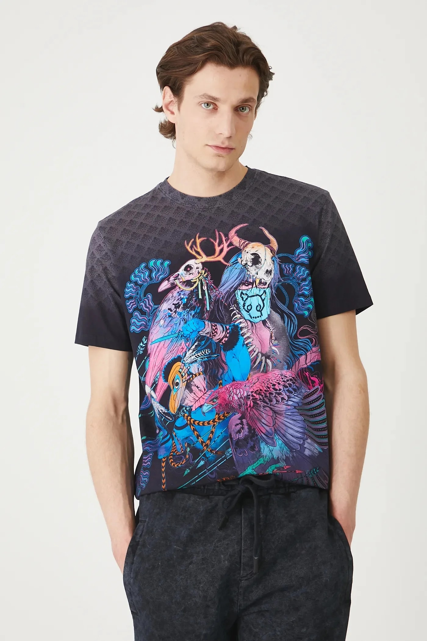 футболка многоцветный для мужчин
