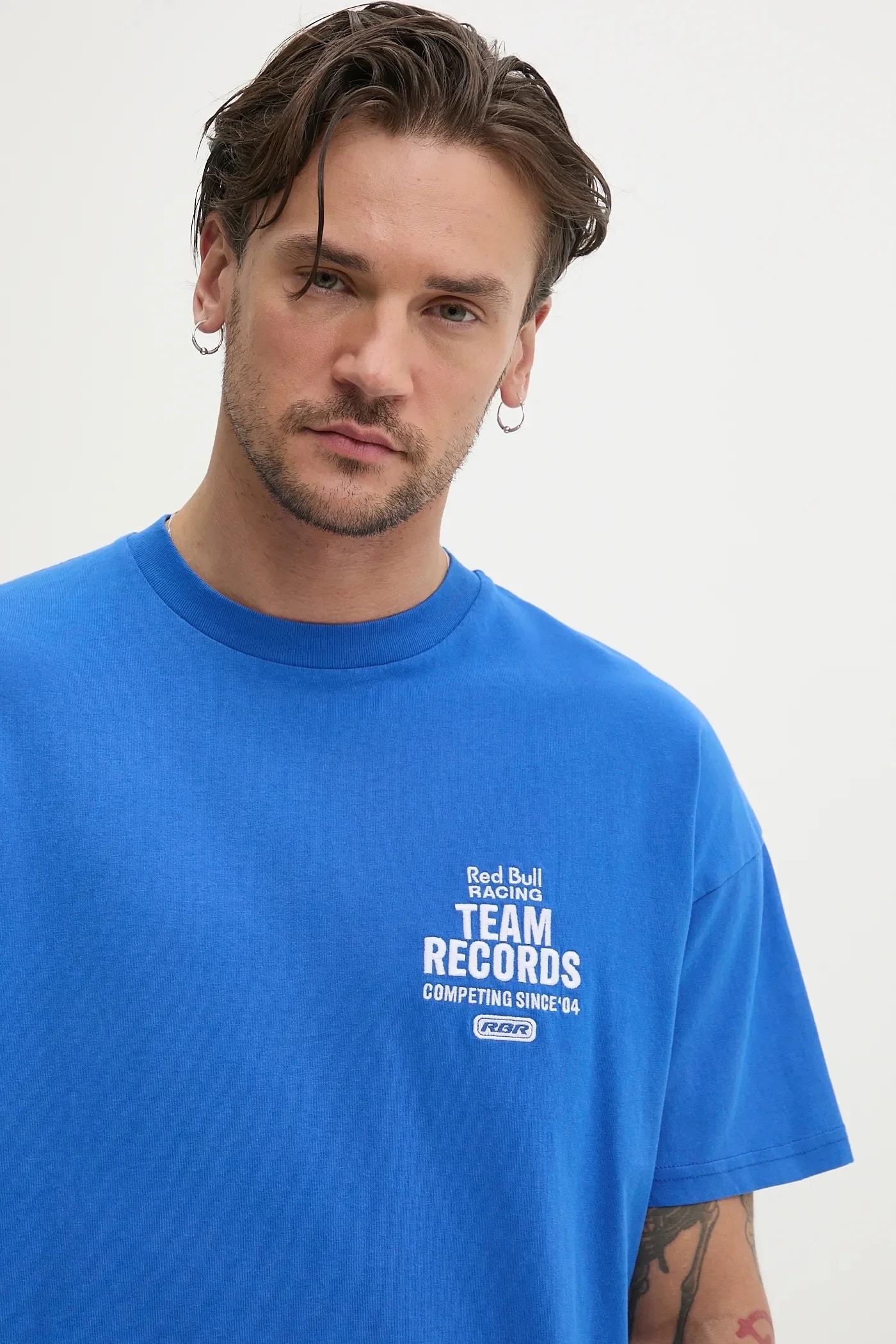 Хлопковая футболка TEAM RECORDS TEE