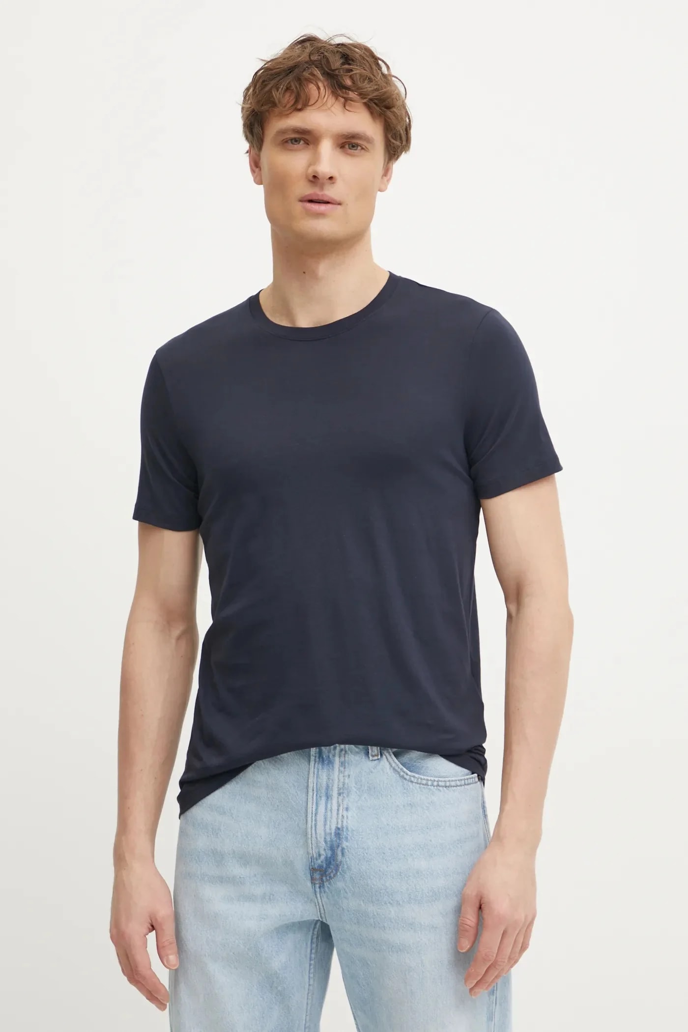 футболка военно-морской для мужчин