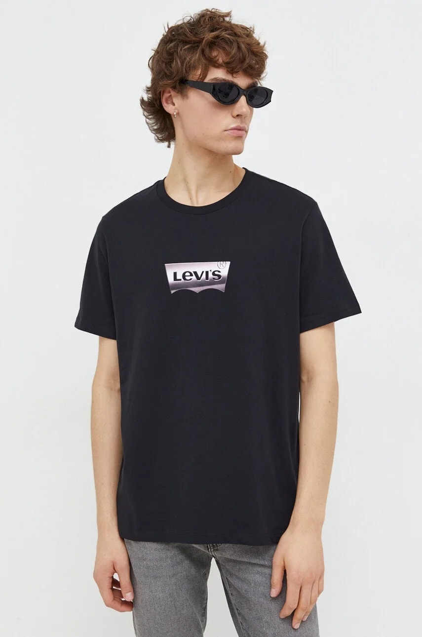 Мужская хлопковая футболка GRAPHIC CREWNECK