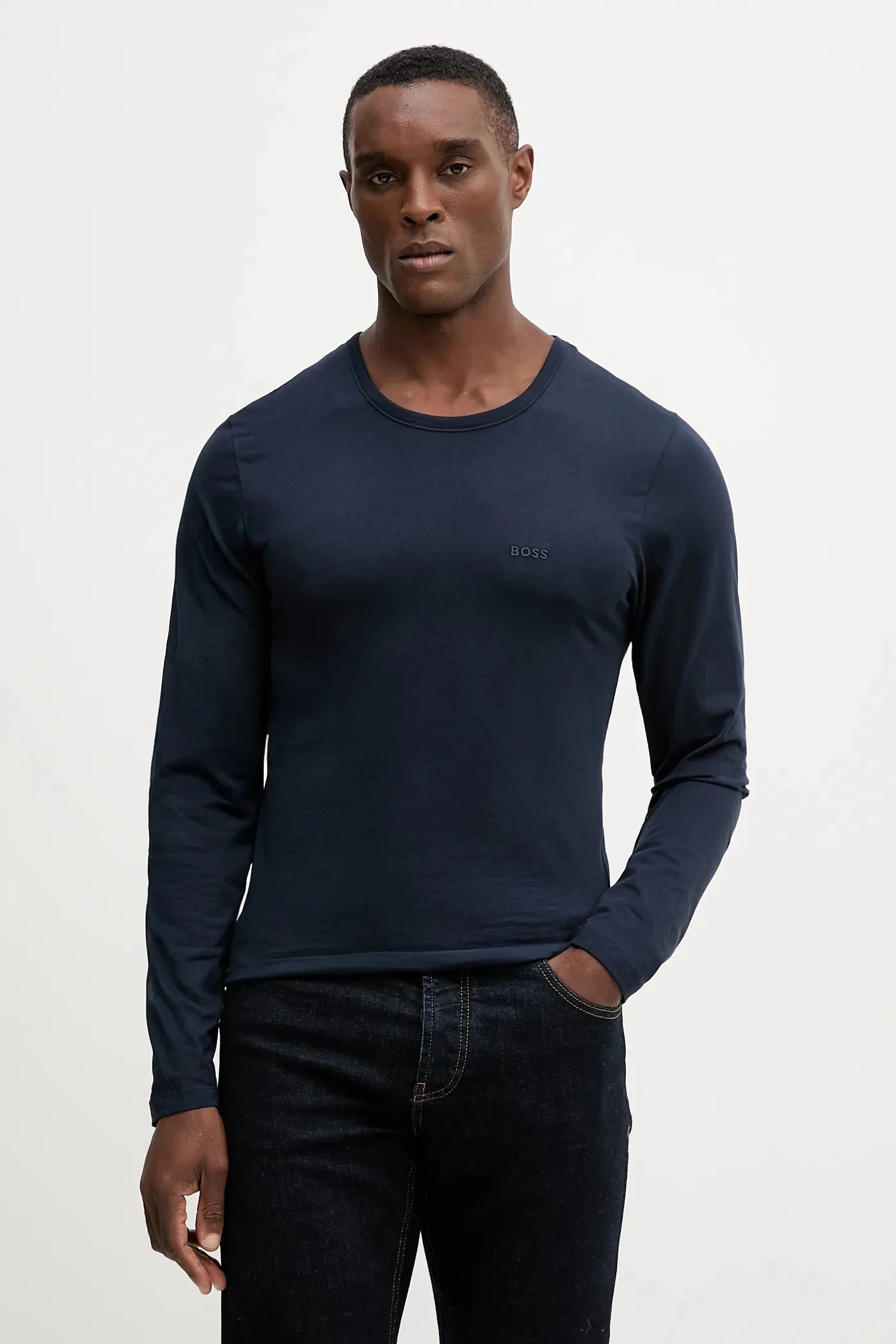 Комплект из 3 хлопковых лонгсливов LSShirtRN 3P Classic