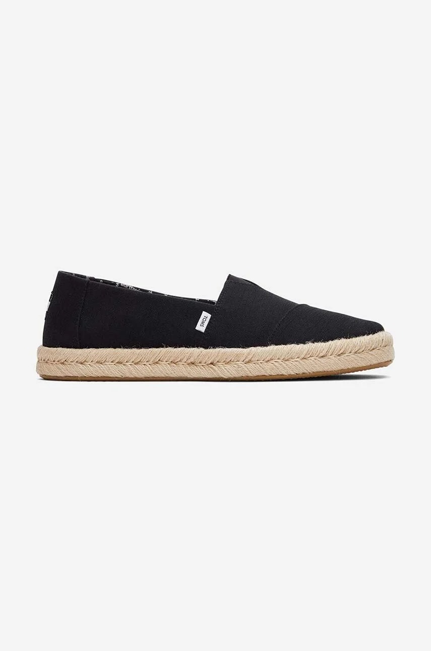 Эспадрильи Toms Alpargata Rope 2.0 10019875 ЧЕРНЫЕ