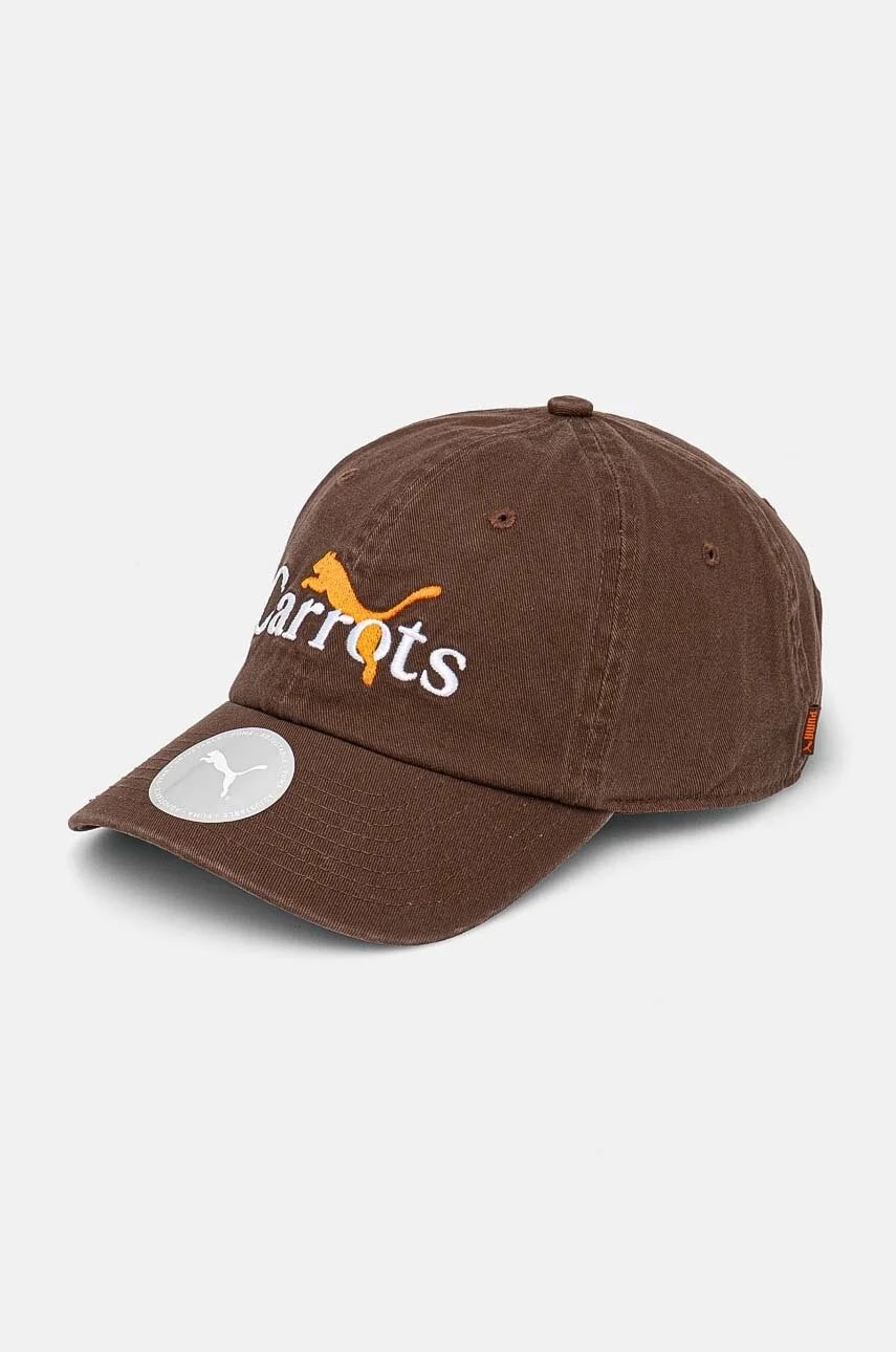 Хлопковая бейсболка Puma x CARROTS Dad Cap