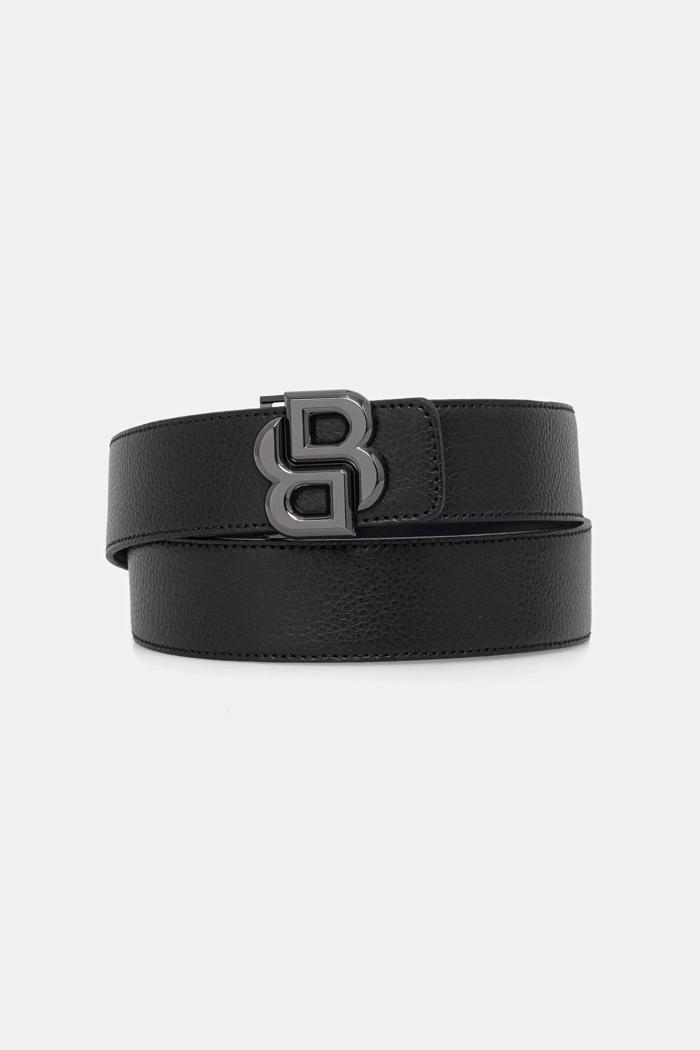 Ремень кожаный двусторонний B_Icon-Gr-St_Sr35