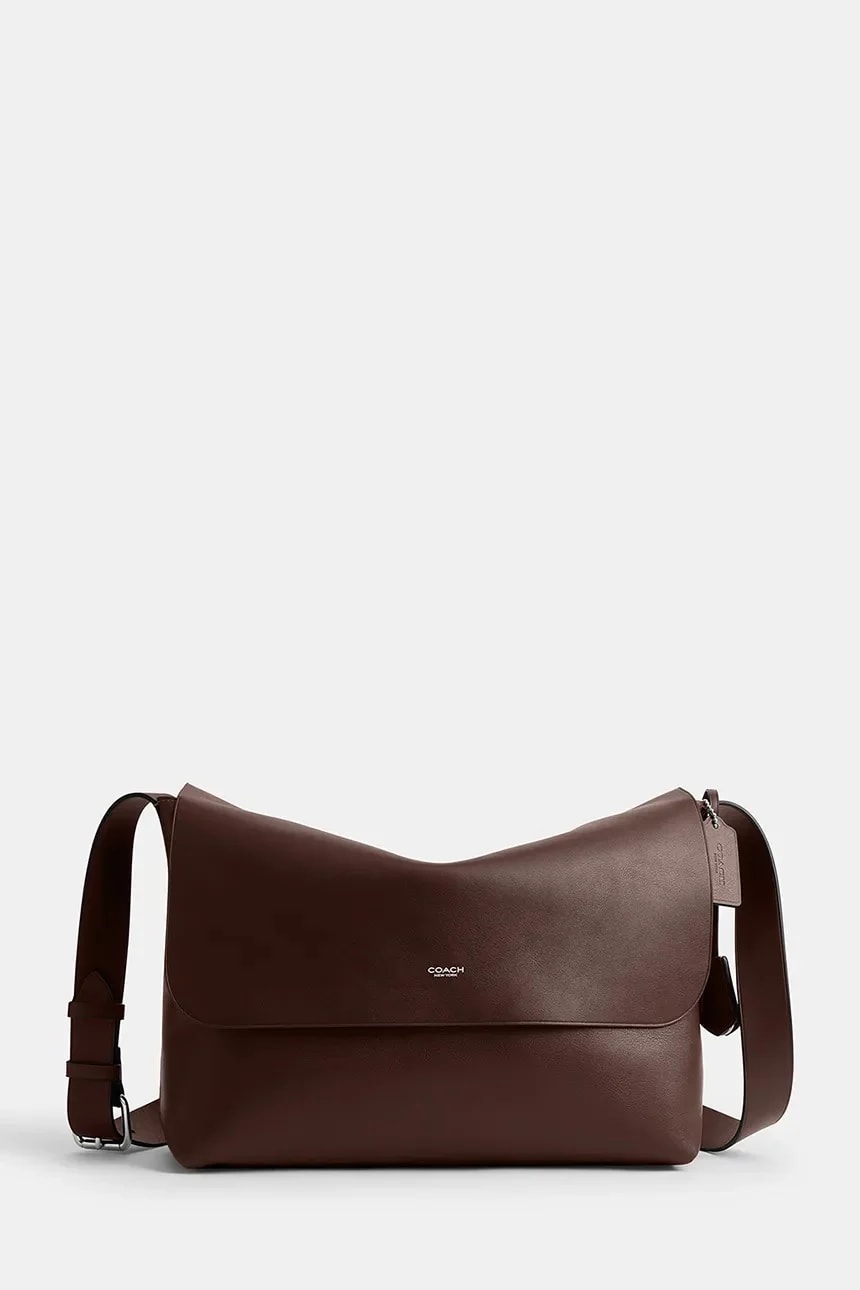 кожаная сумка Ludlow Messenger