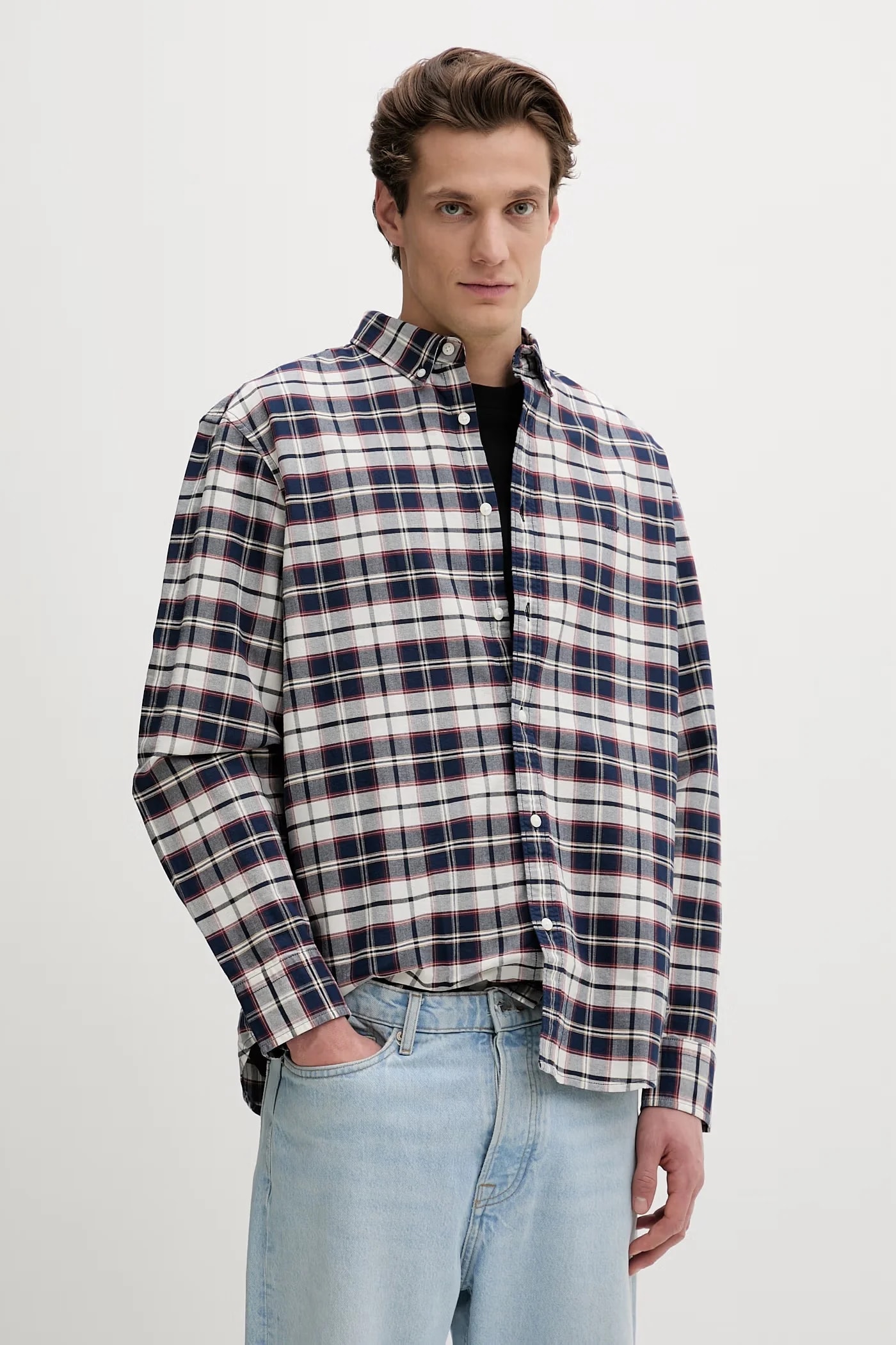 Мужская рубашка из хлопка AUTHENTIC BUTTON DOWN
