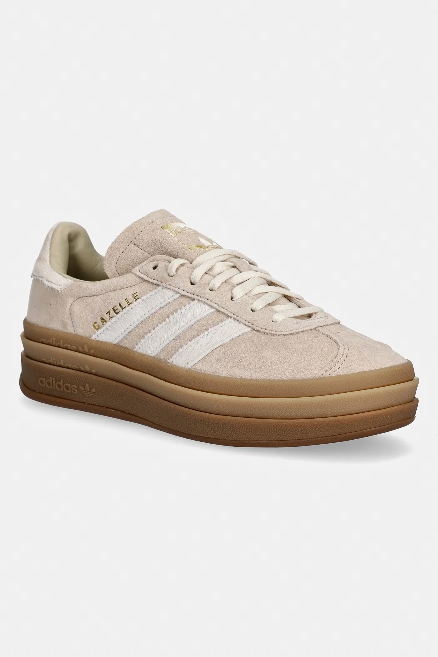 Женские кожаные кроссовки Gazelle Bold