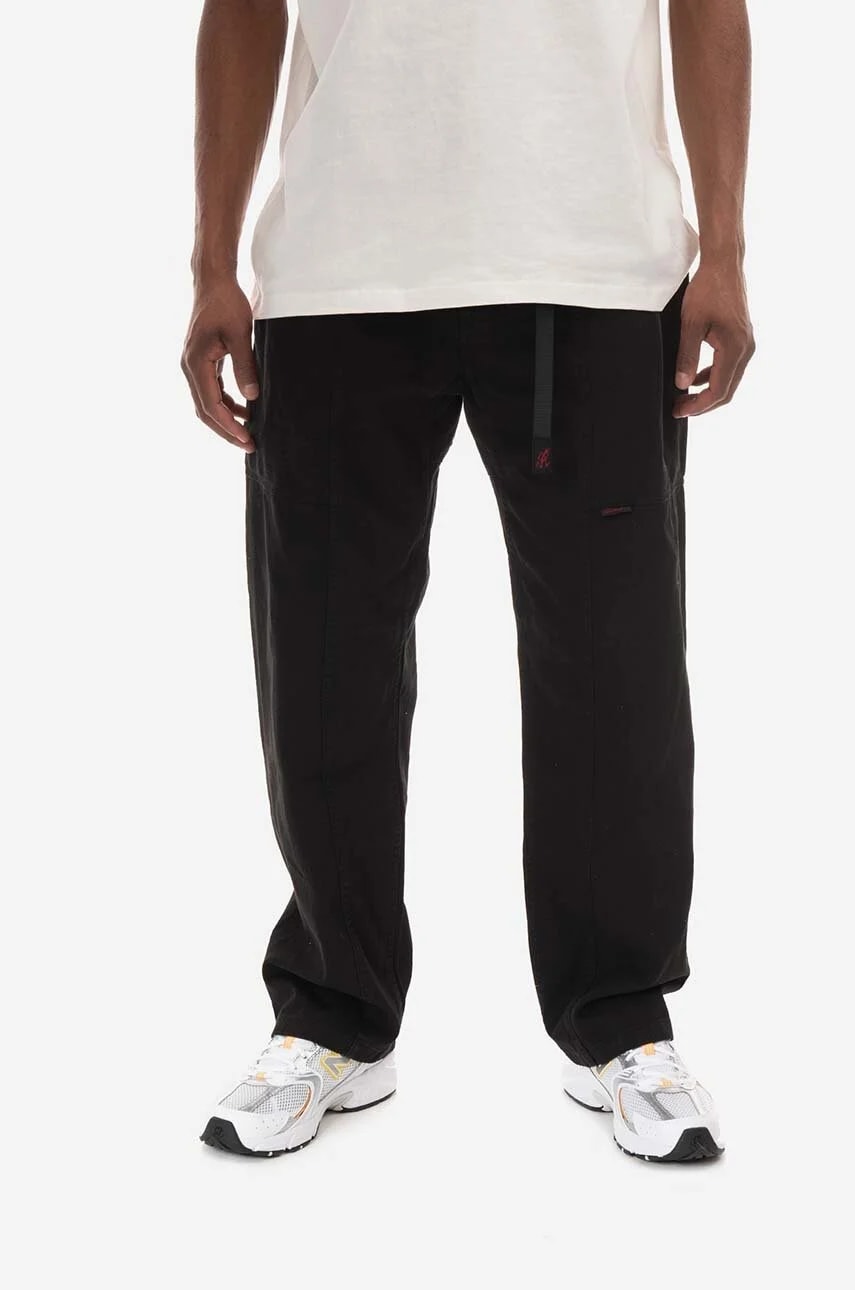 хлопковые брюки Gadget Pant черные для мужчин
