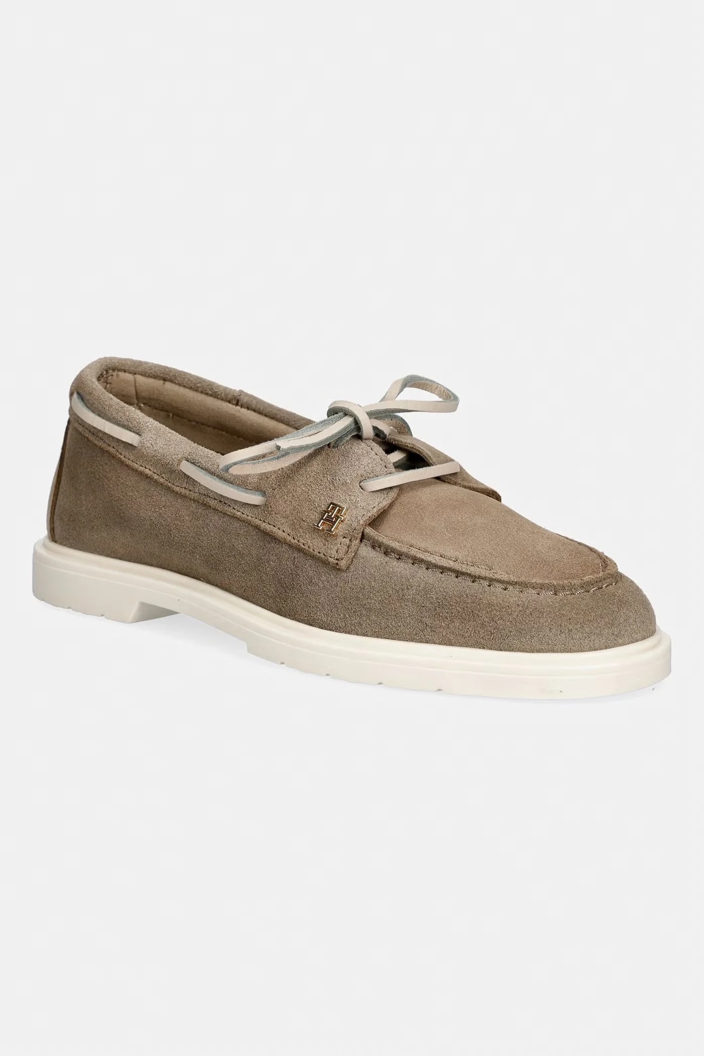 LIGHT SUEDE BOAT SHOE женские замшевые мокасины