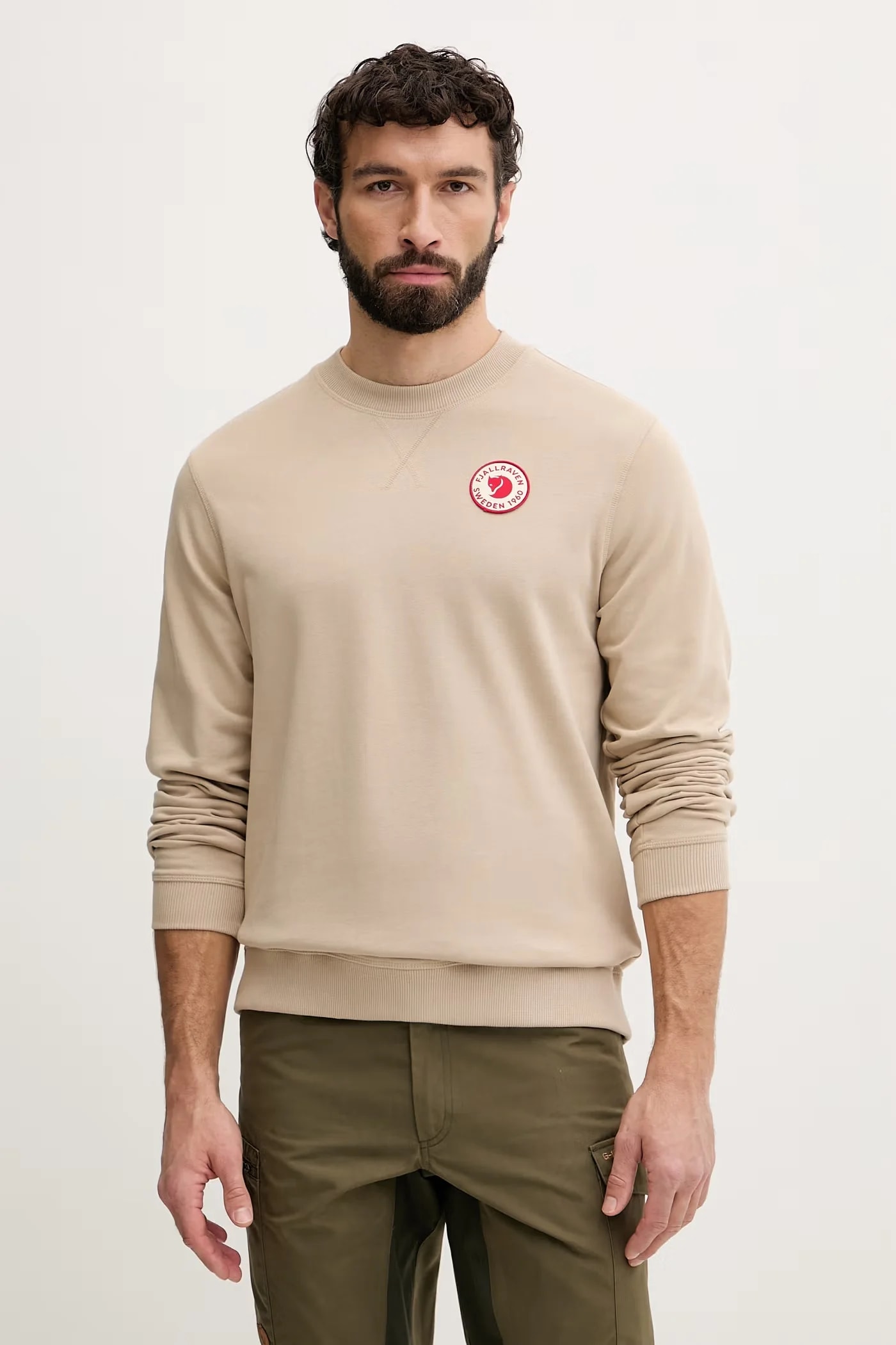 Мужская хлопковая спортивная толстовка 1960 Logo Badge Sweater