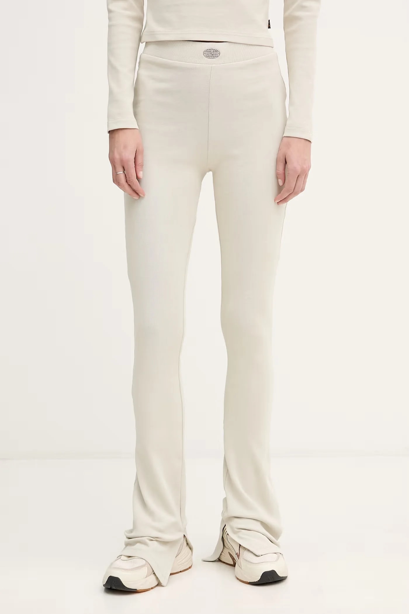 Женские леггинсы из хлопка с эластаном World Flared Pant W